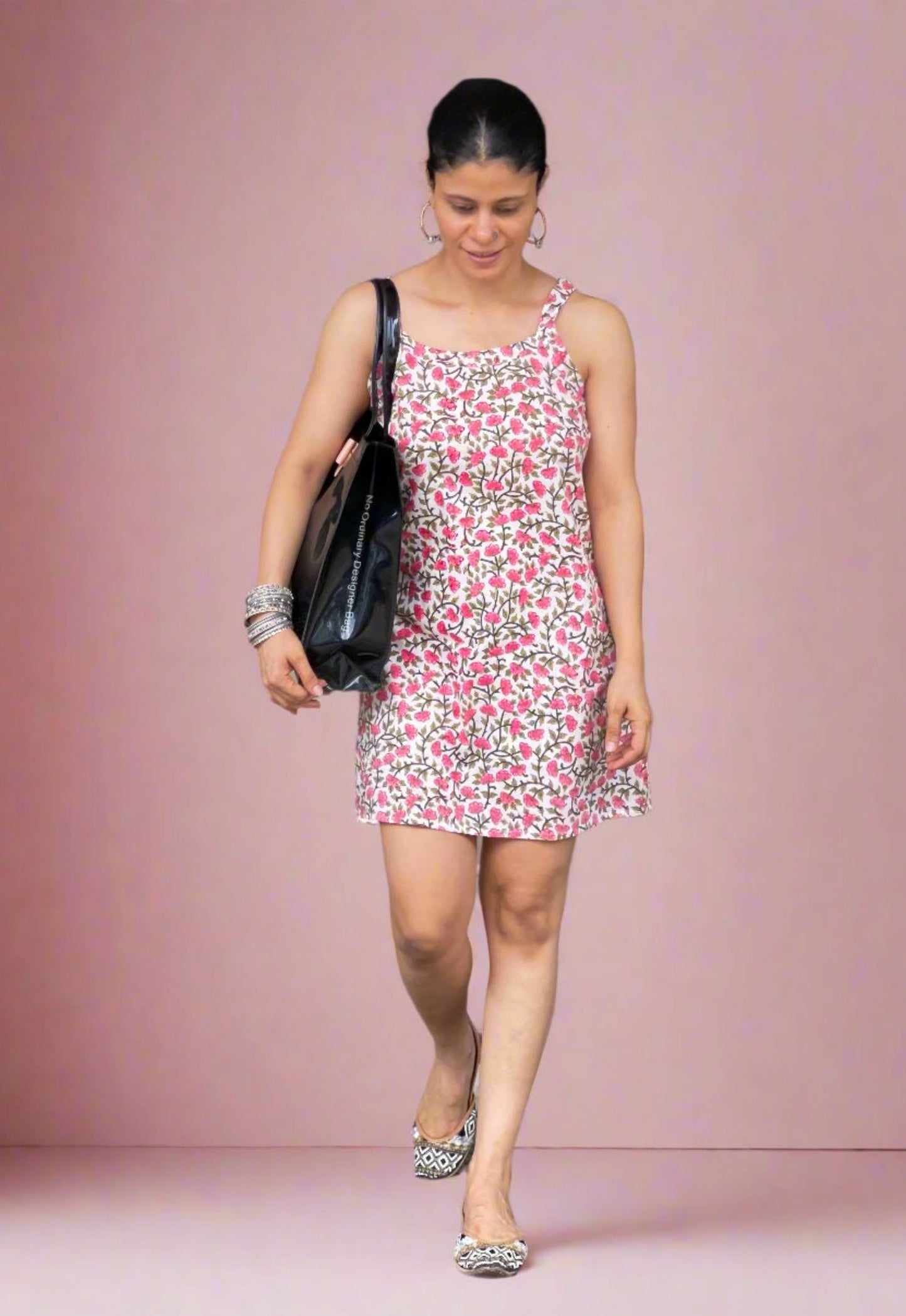 Block Printed Cotton Dress