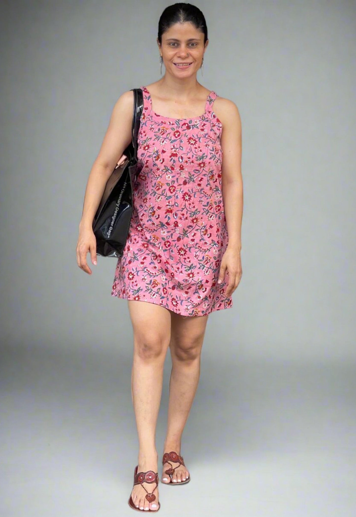 Block Printed Cotton Dress
