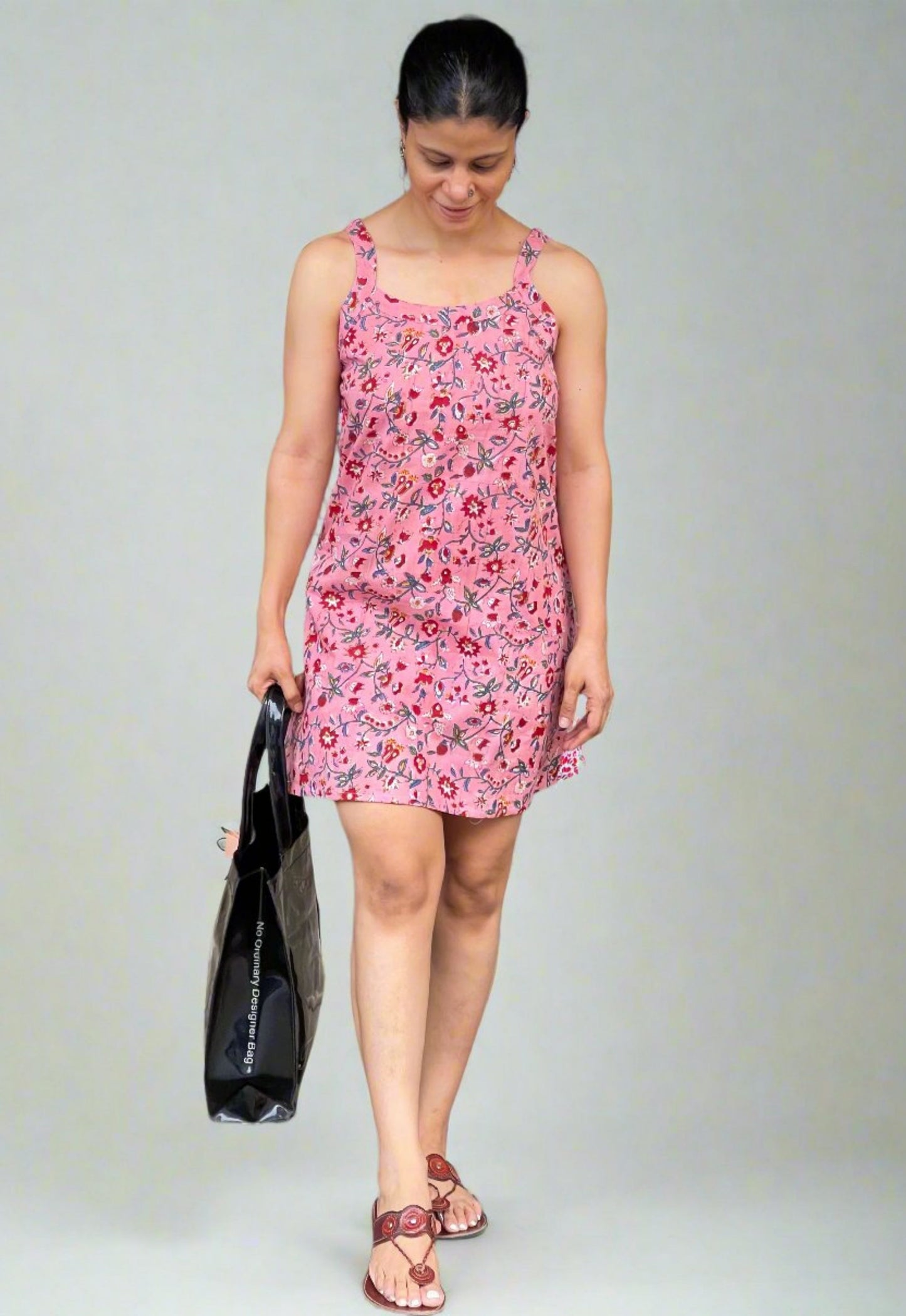 Block Printed Cotton Dress