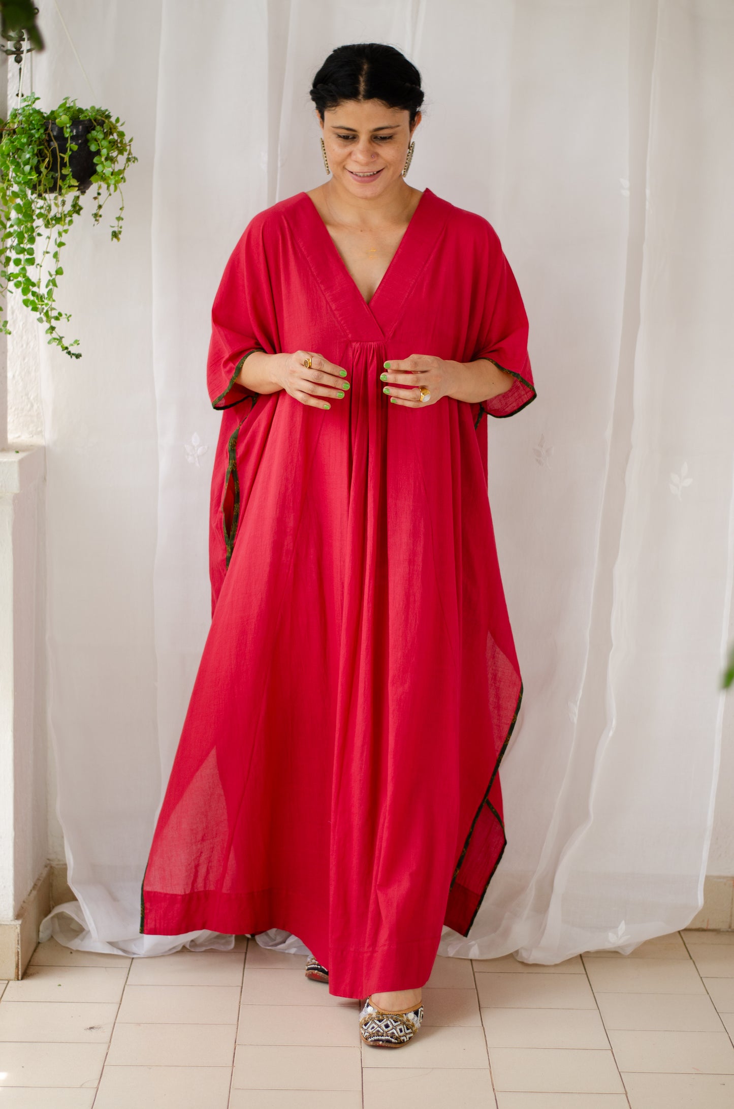 Handwoven Muslin Kaftan