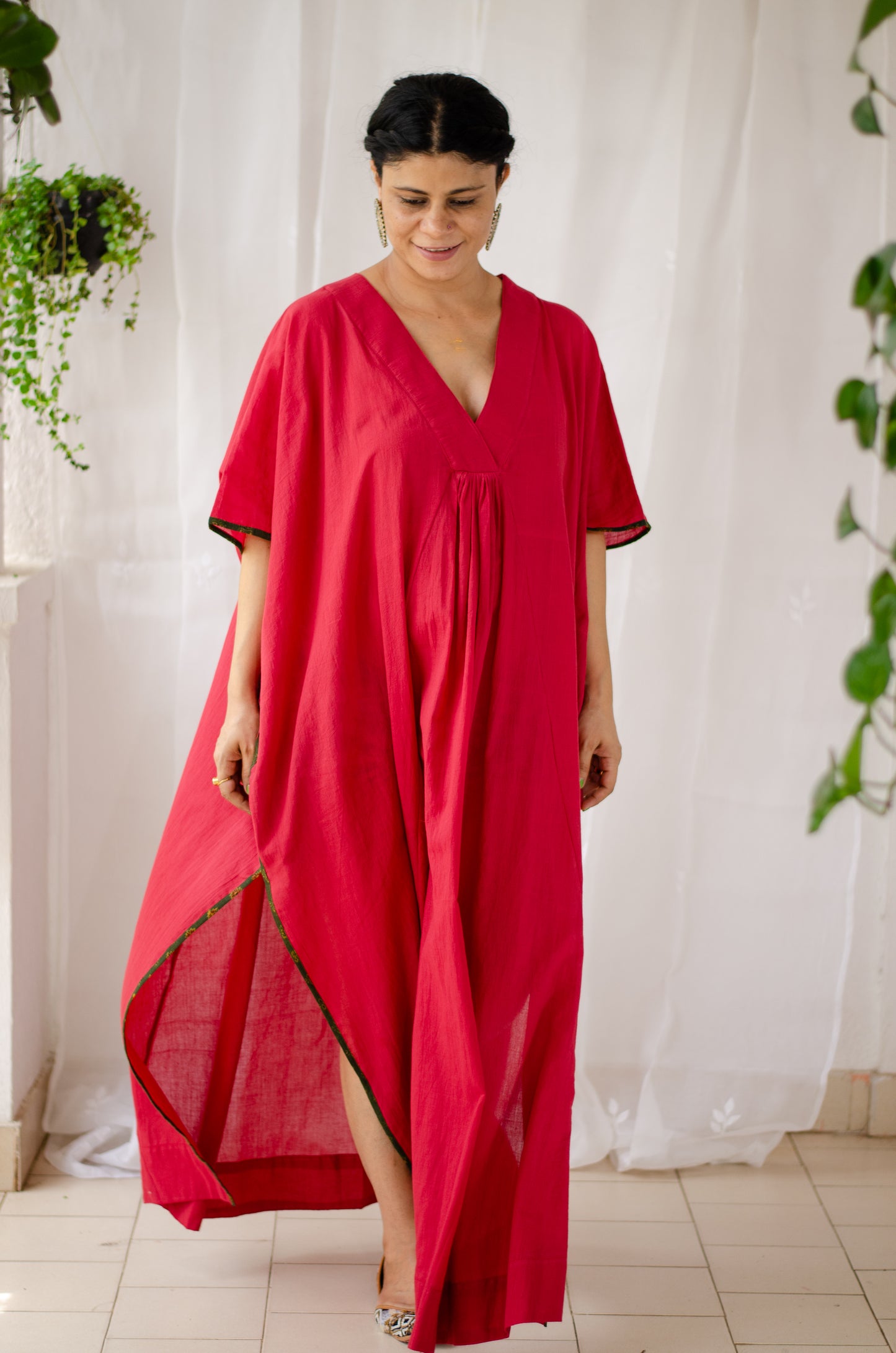 Handwoven Muslin Kaftan