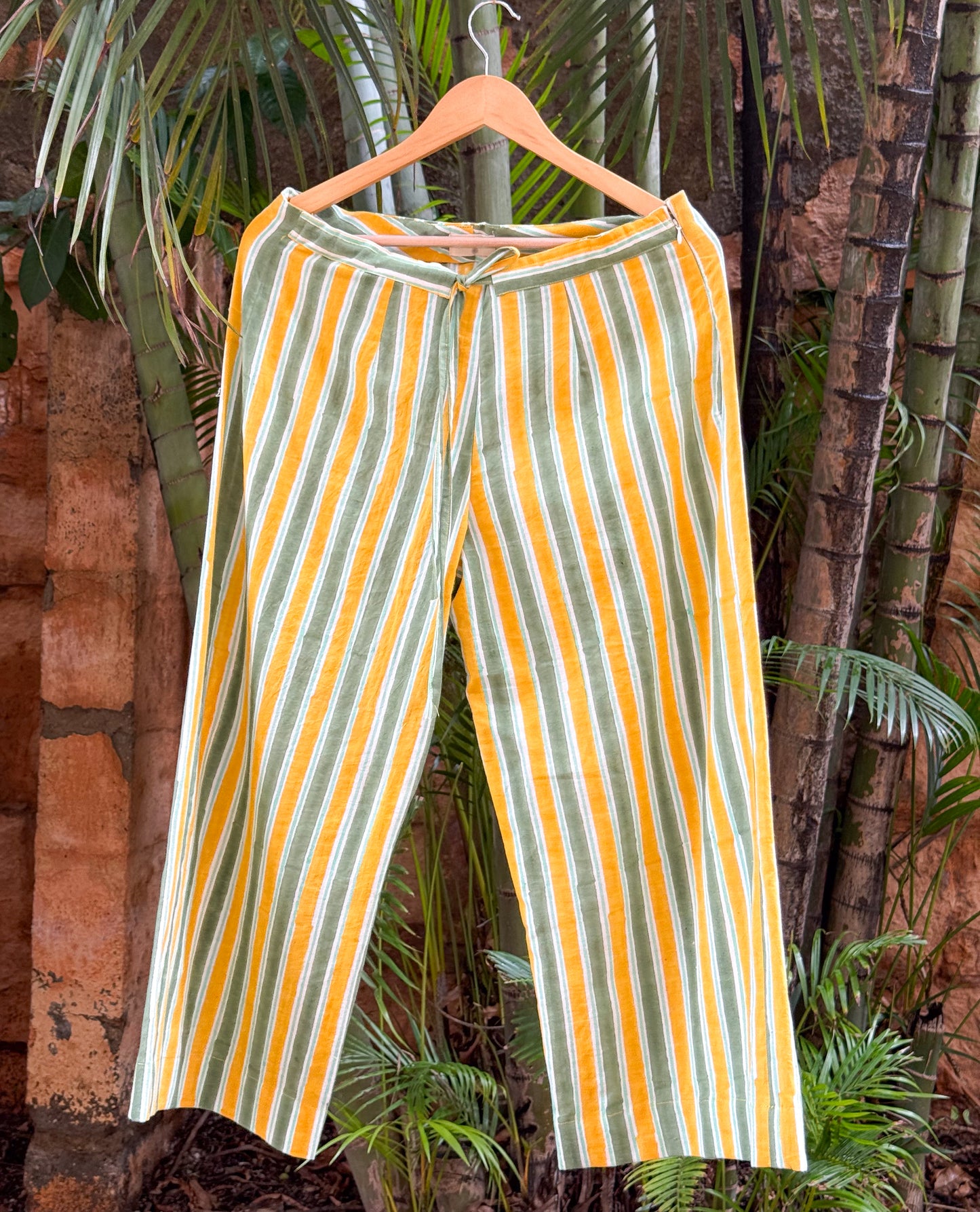 Handblock Printed Handloom Cotton Pant