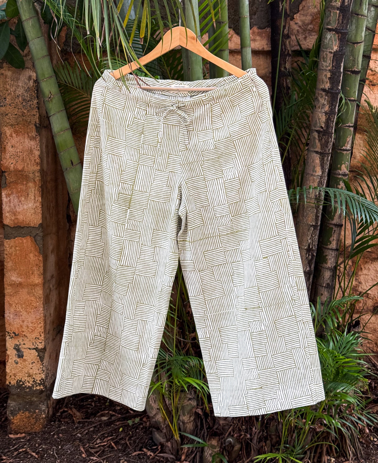 Handblock Printed Handloom Cotton Pant