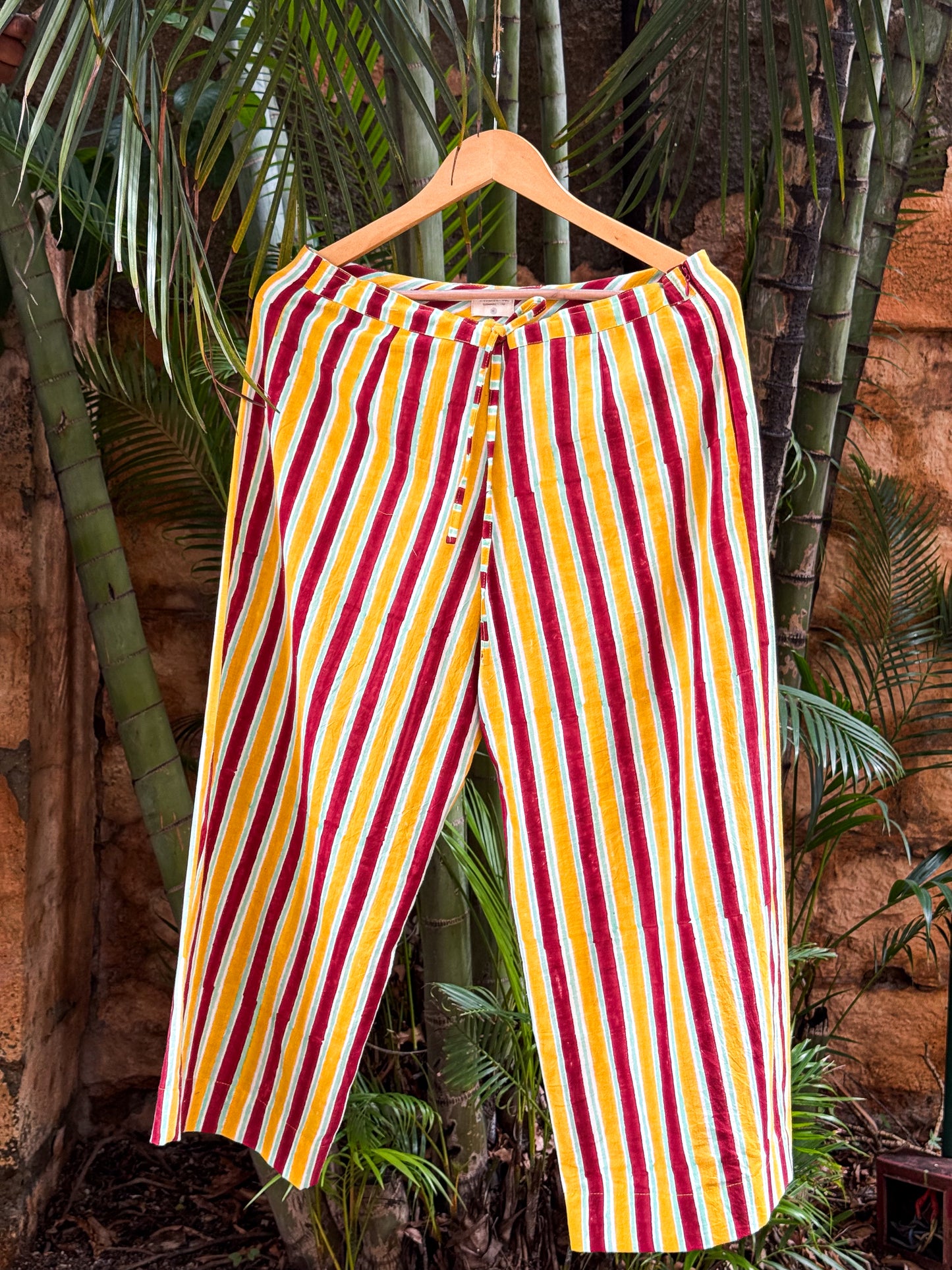 Handblock Printed Handloom Cotton Pant