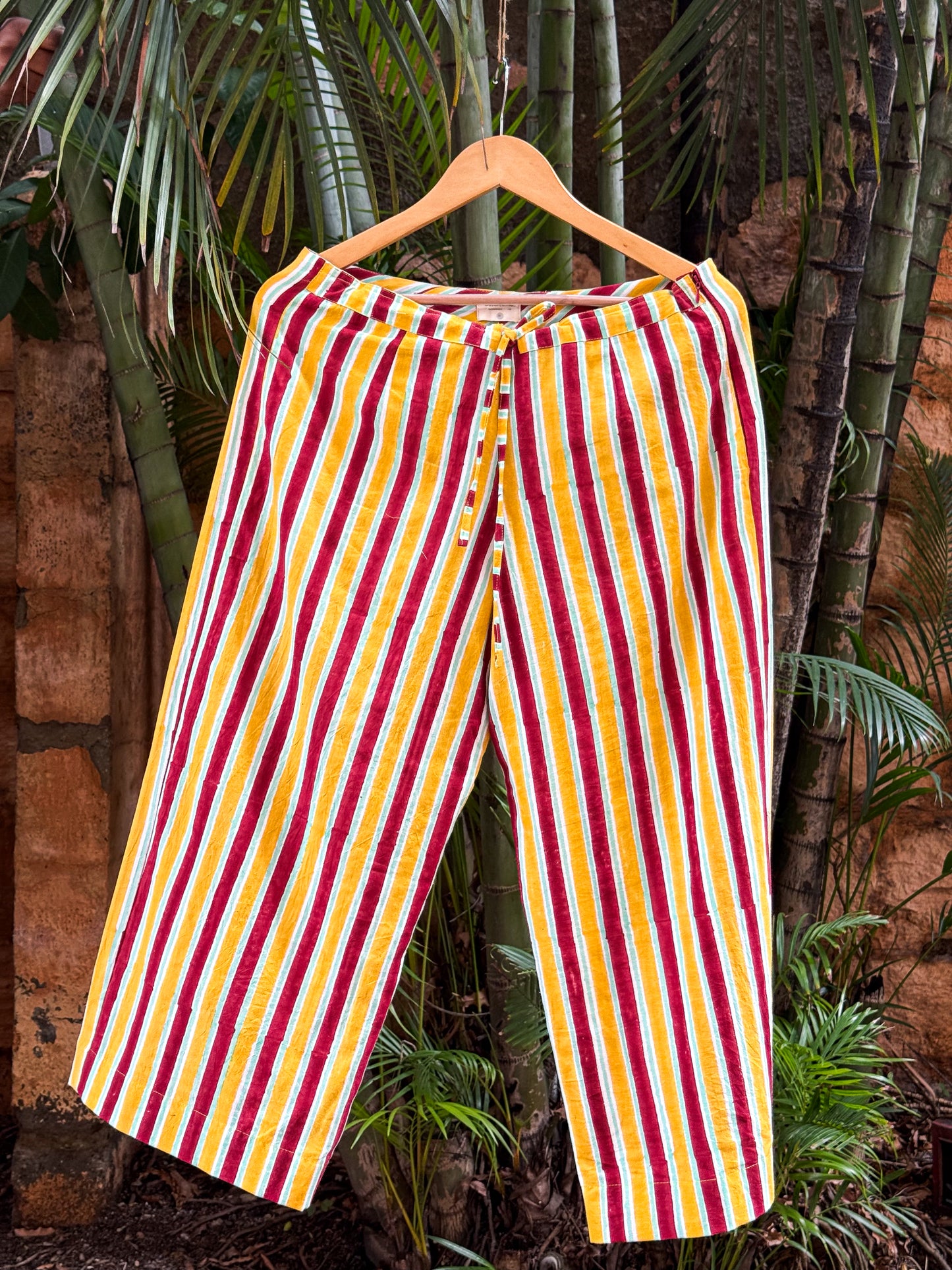 Handblock Printed Handloom Cotton Pant