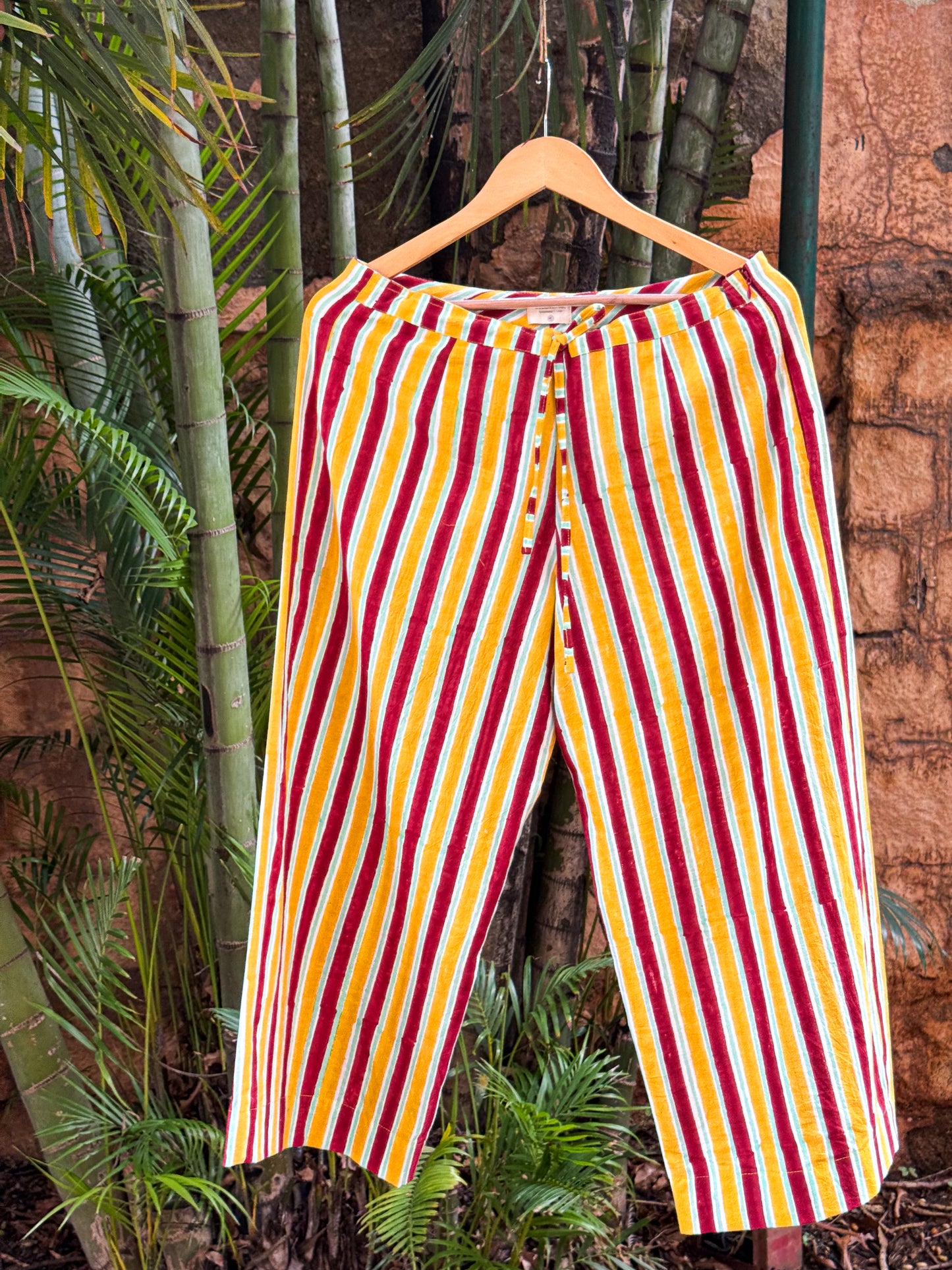 Handblock Printed Handloom Cotton Pant