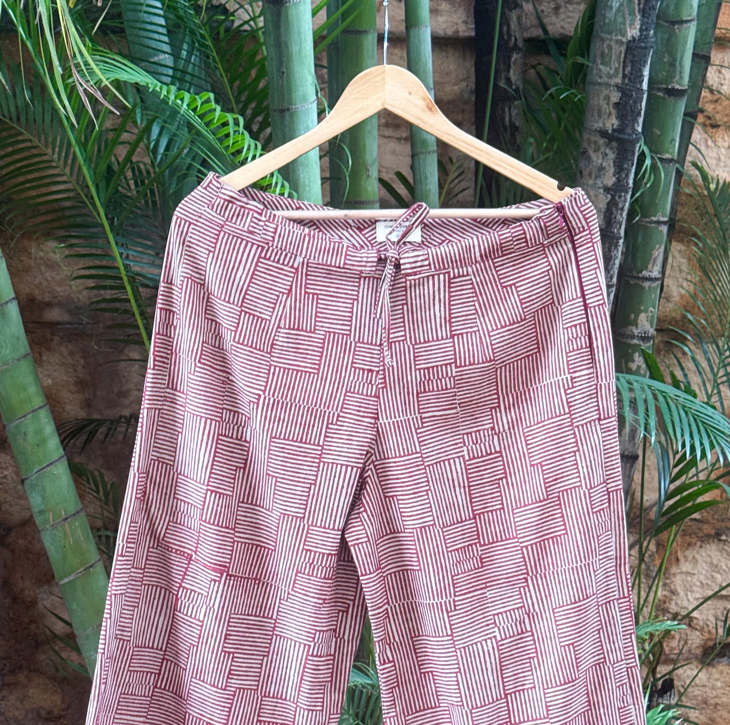 Handblock Printed Handloom Cotton Pant