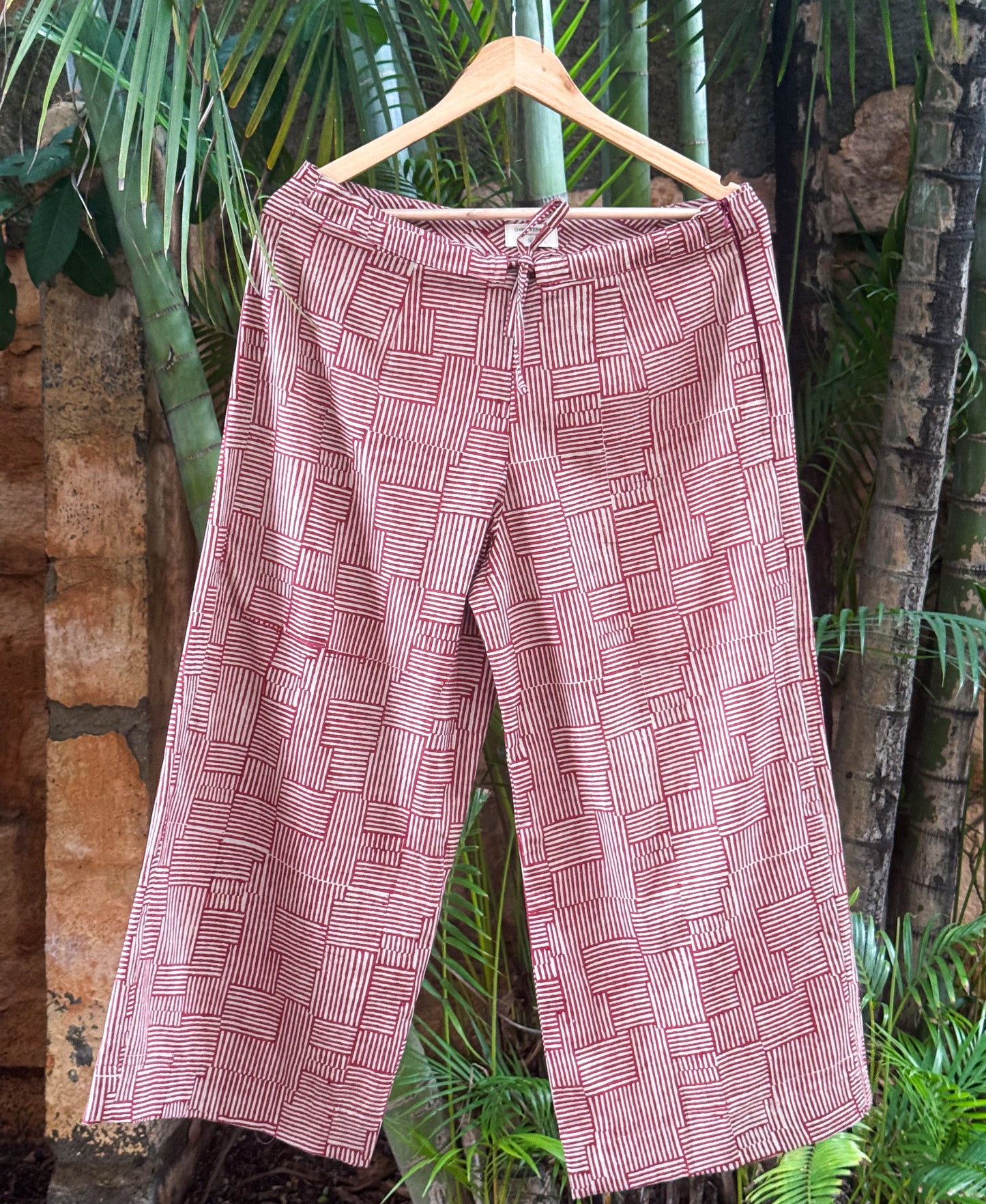 Handblock Printed Handloom Cotton Pant