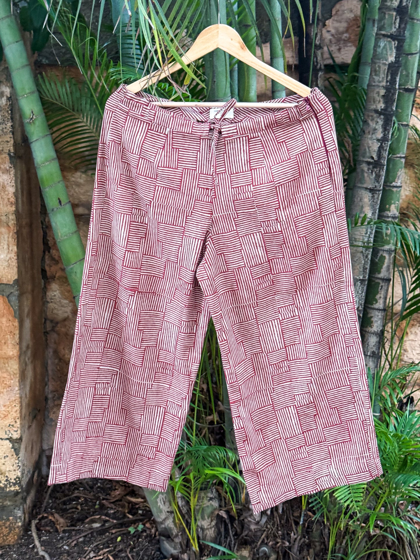 Handblock Printed Handloom Cotton Pant