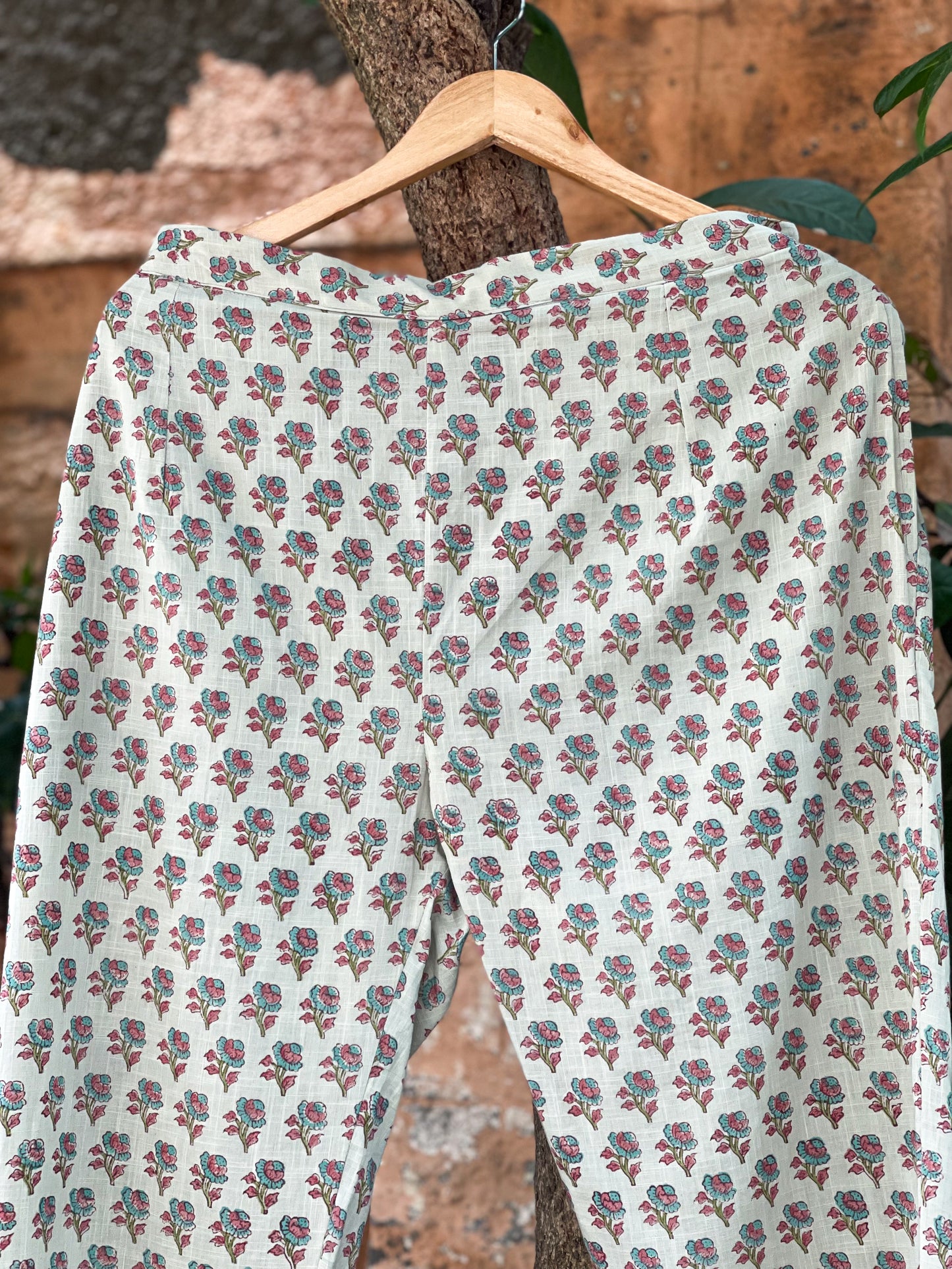 Handblock Printed Handloom Cotton Pant