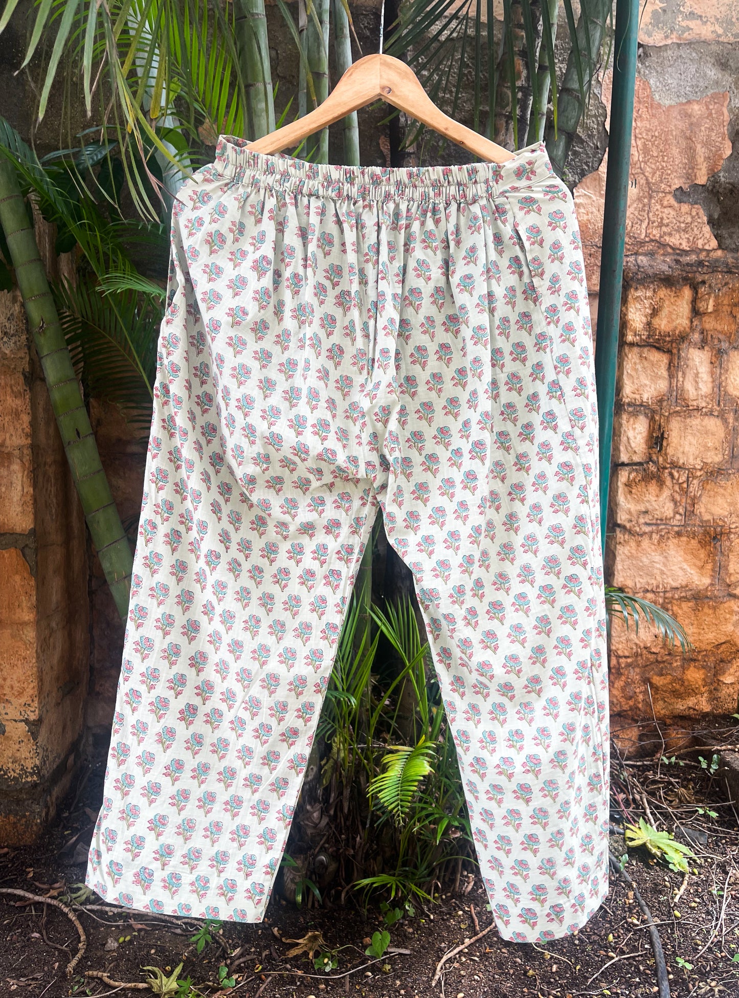 Handblock Printed Handloom Cotton Pant