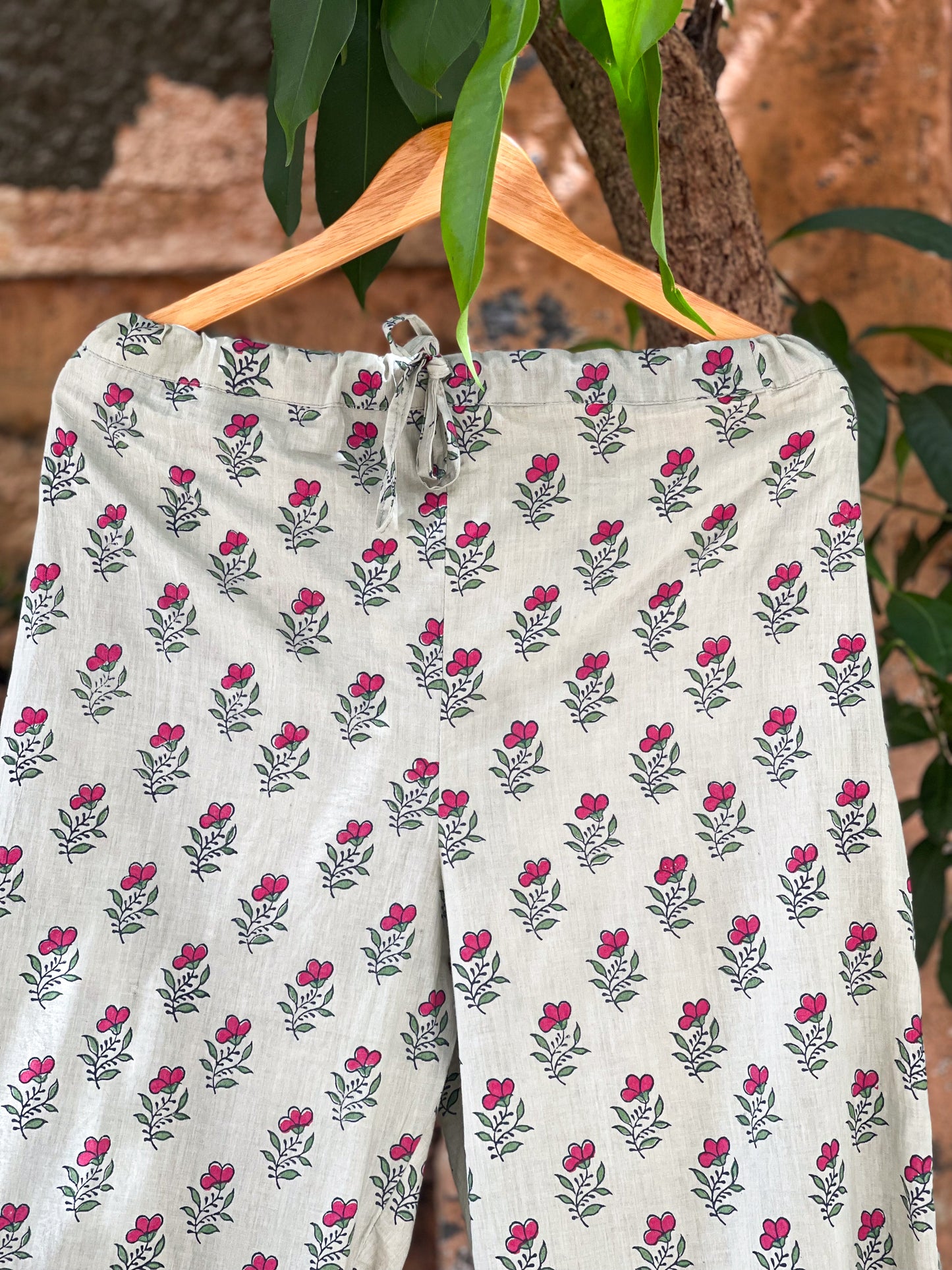 Handblock Printed Handloom Cotton Pant