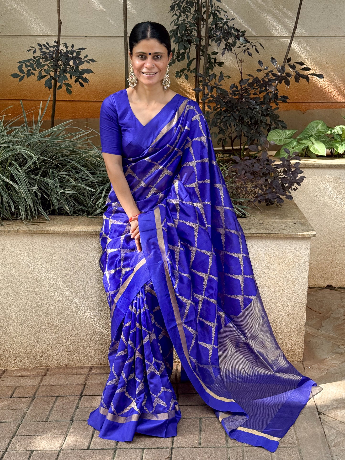 Handloom Chanderi Pattu Silk Saree