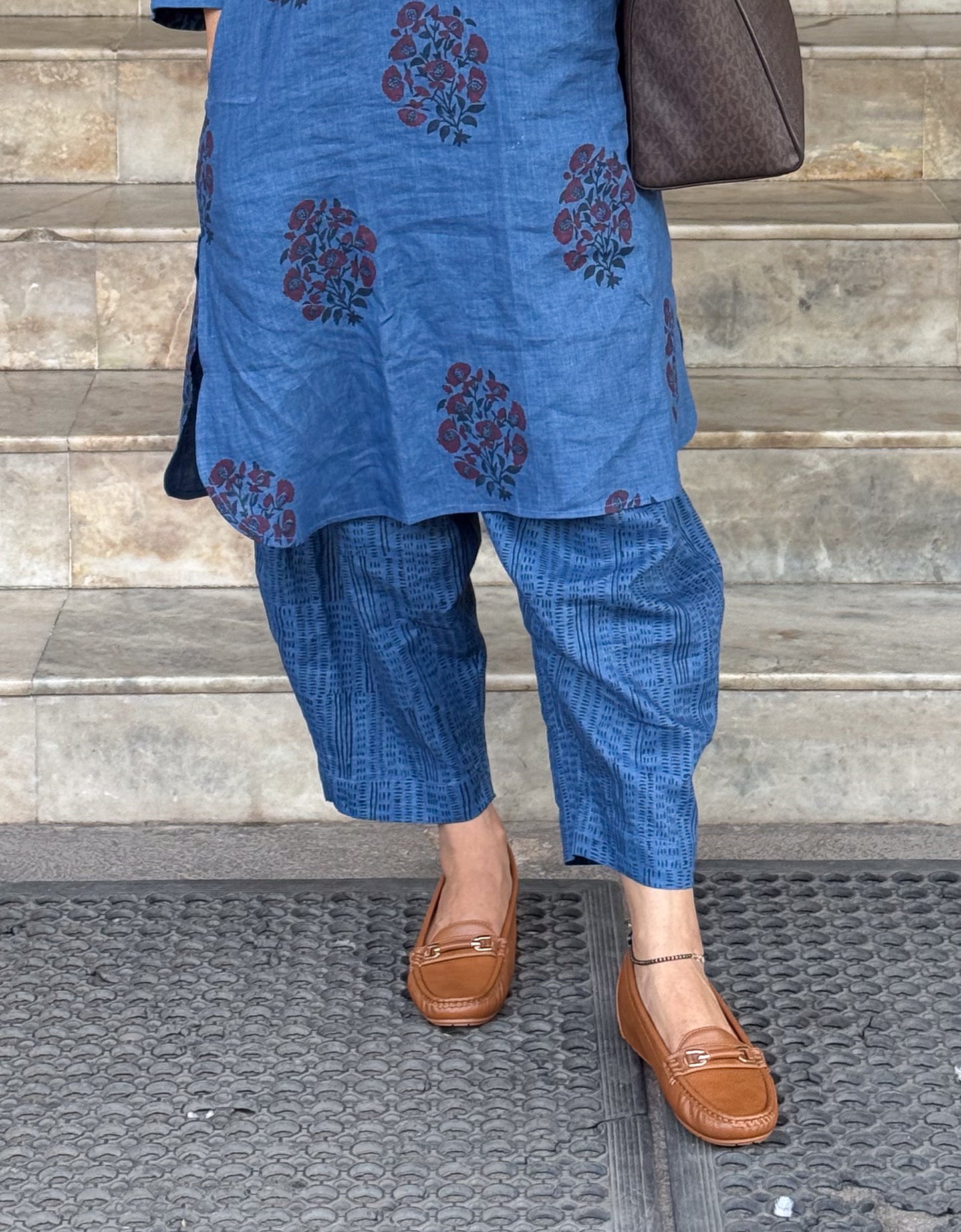 Handloom Linen By Linen Handblock Printed pant