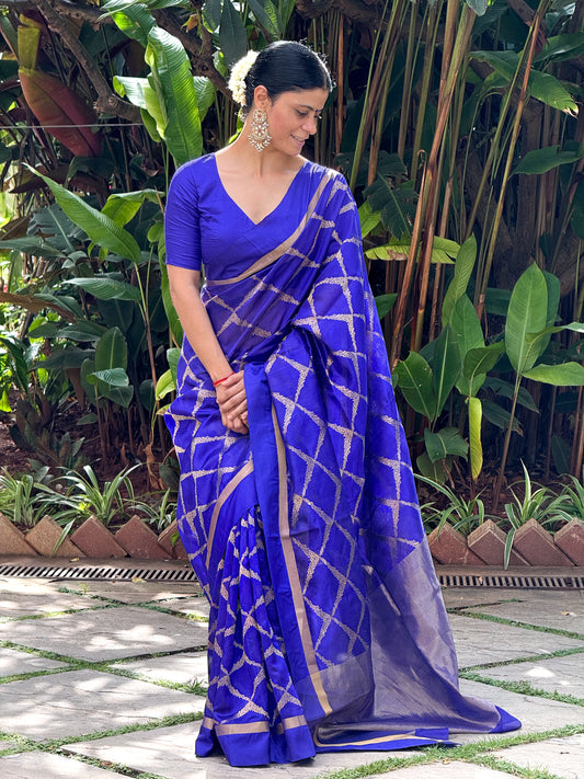 Handloom Chanderi Pattu Silk Saree