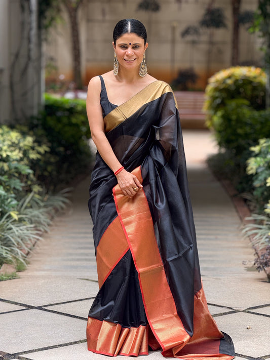 Handloom Chanderi Pattu Silk Saree