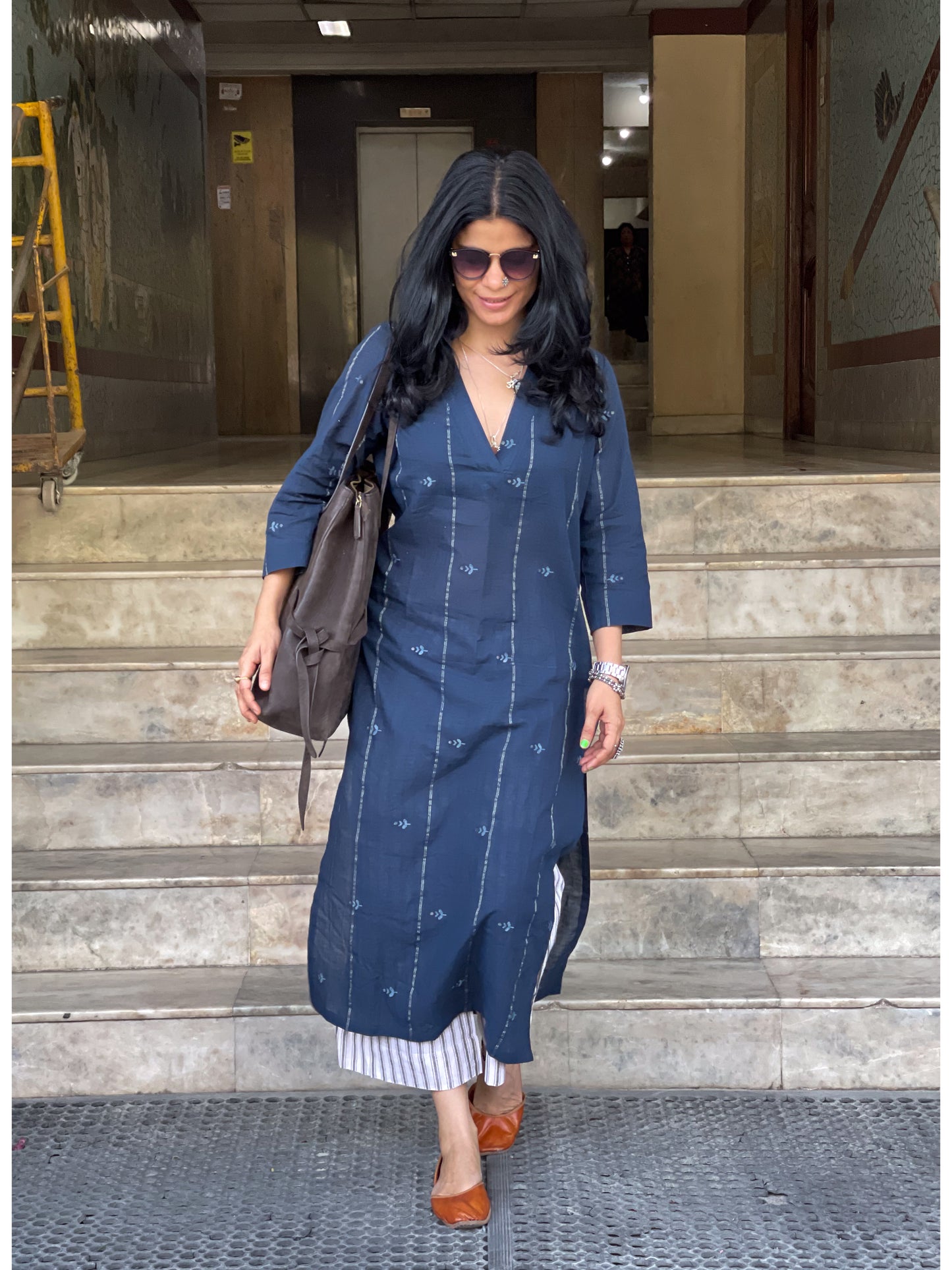 Handwoven jamdani kurta