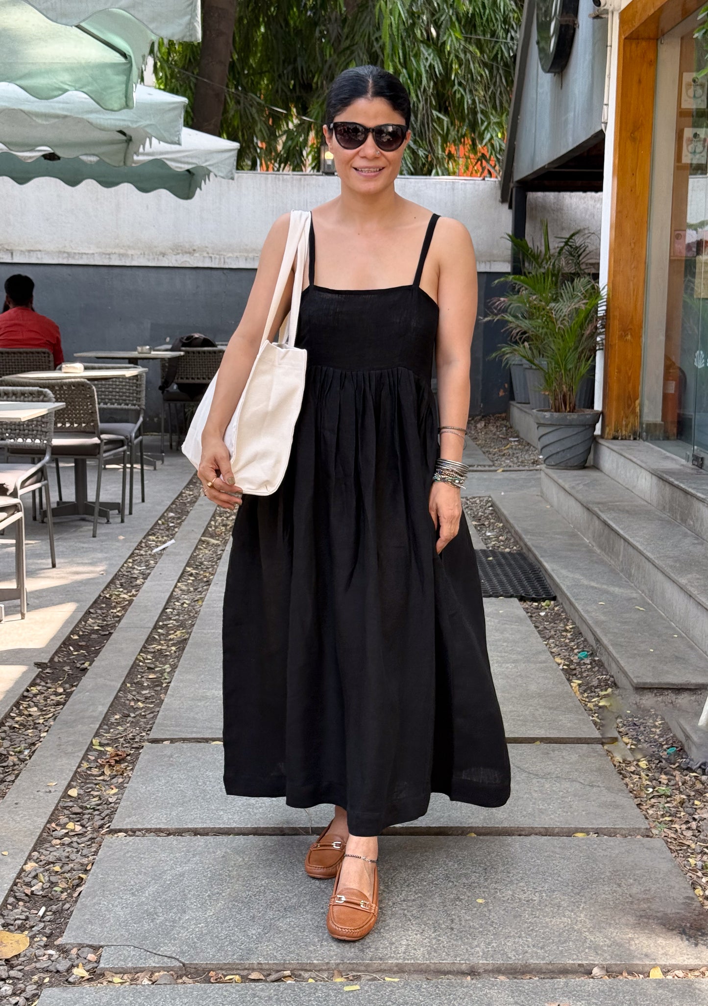 Handloom Linen By Linen Dress
