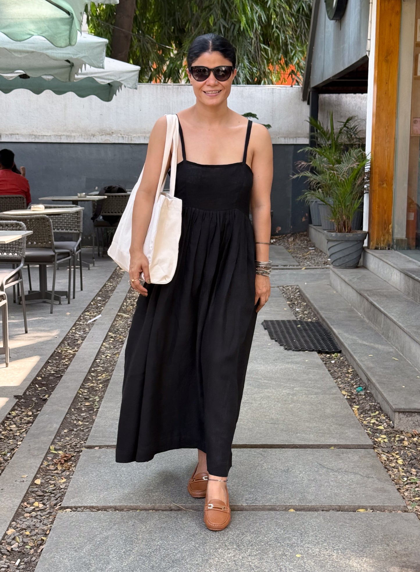 Handloom Linen By Linen Dress