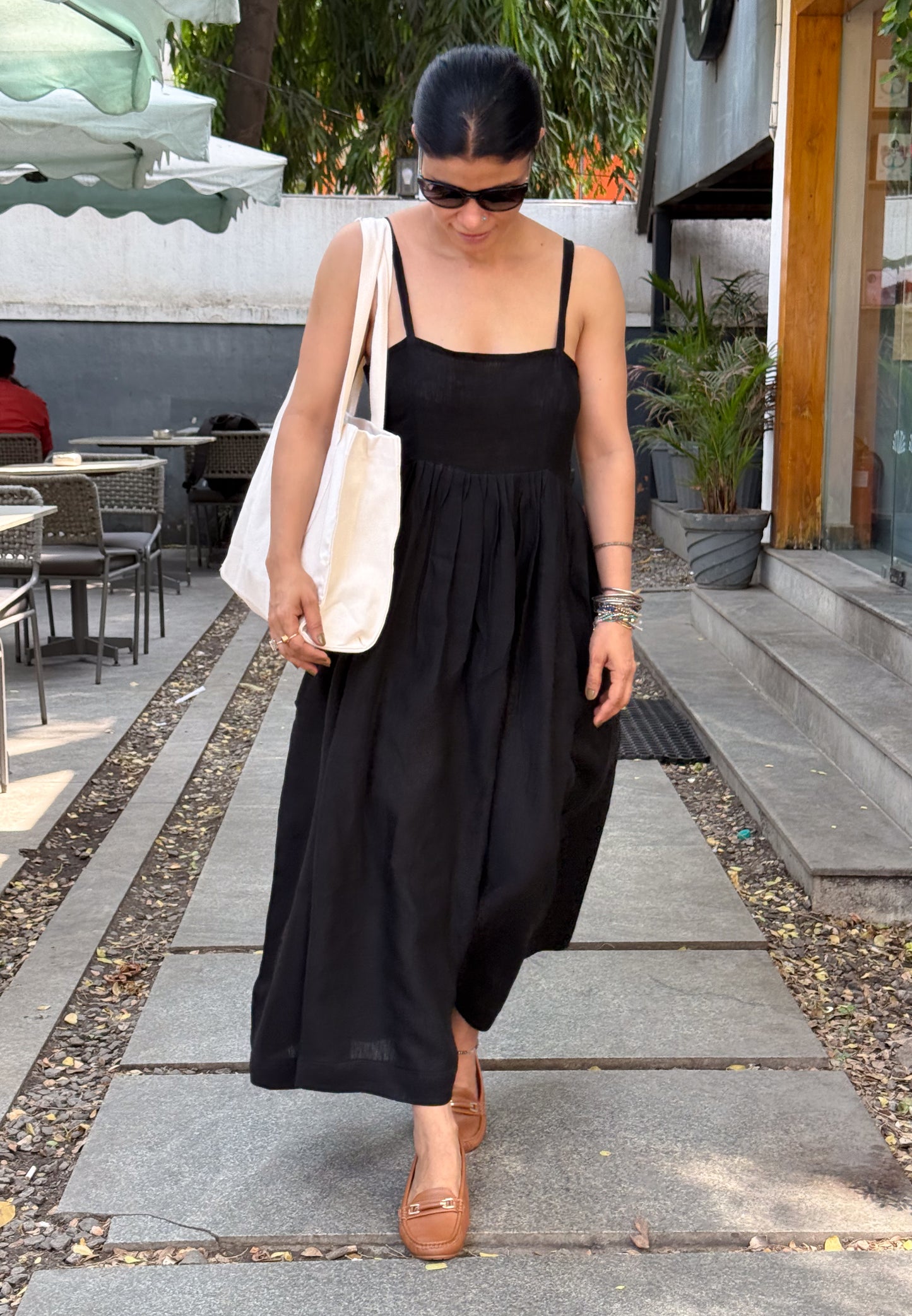Handloom Linen By Linen Dress