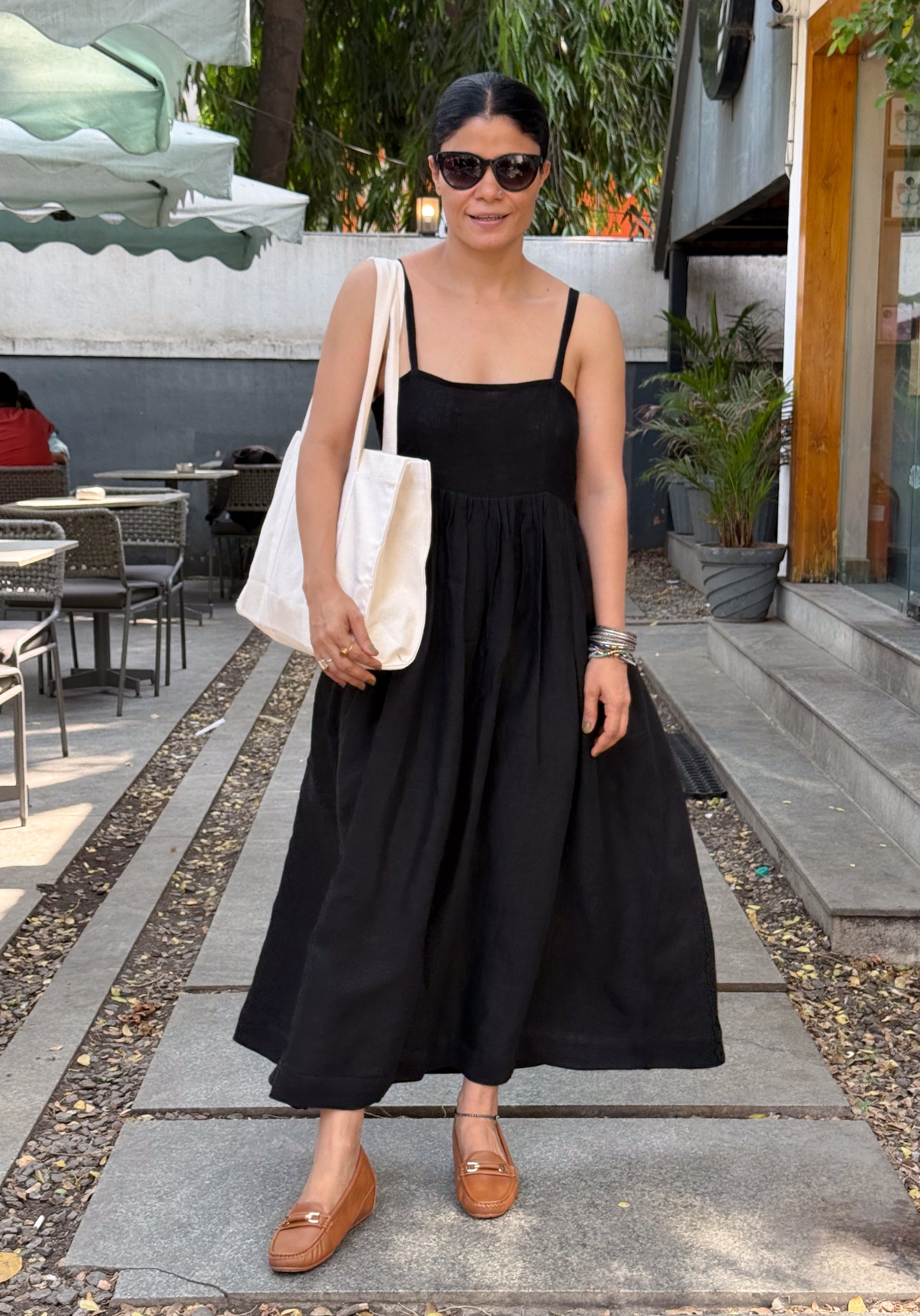 Handloom Linen By Linen Dress