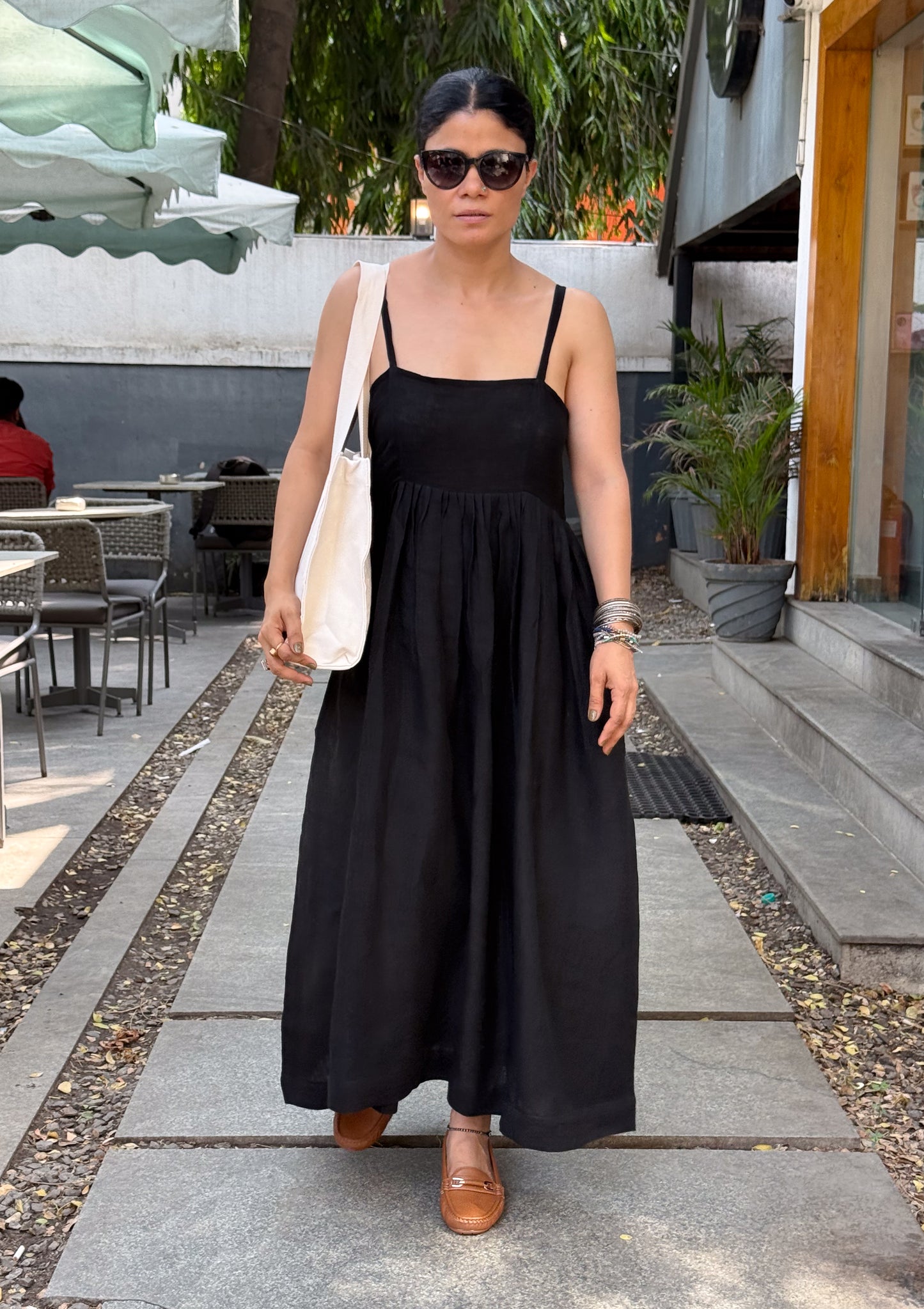 Handloom Linen By Linen Dress