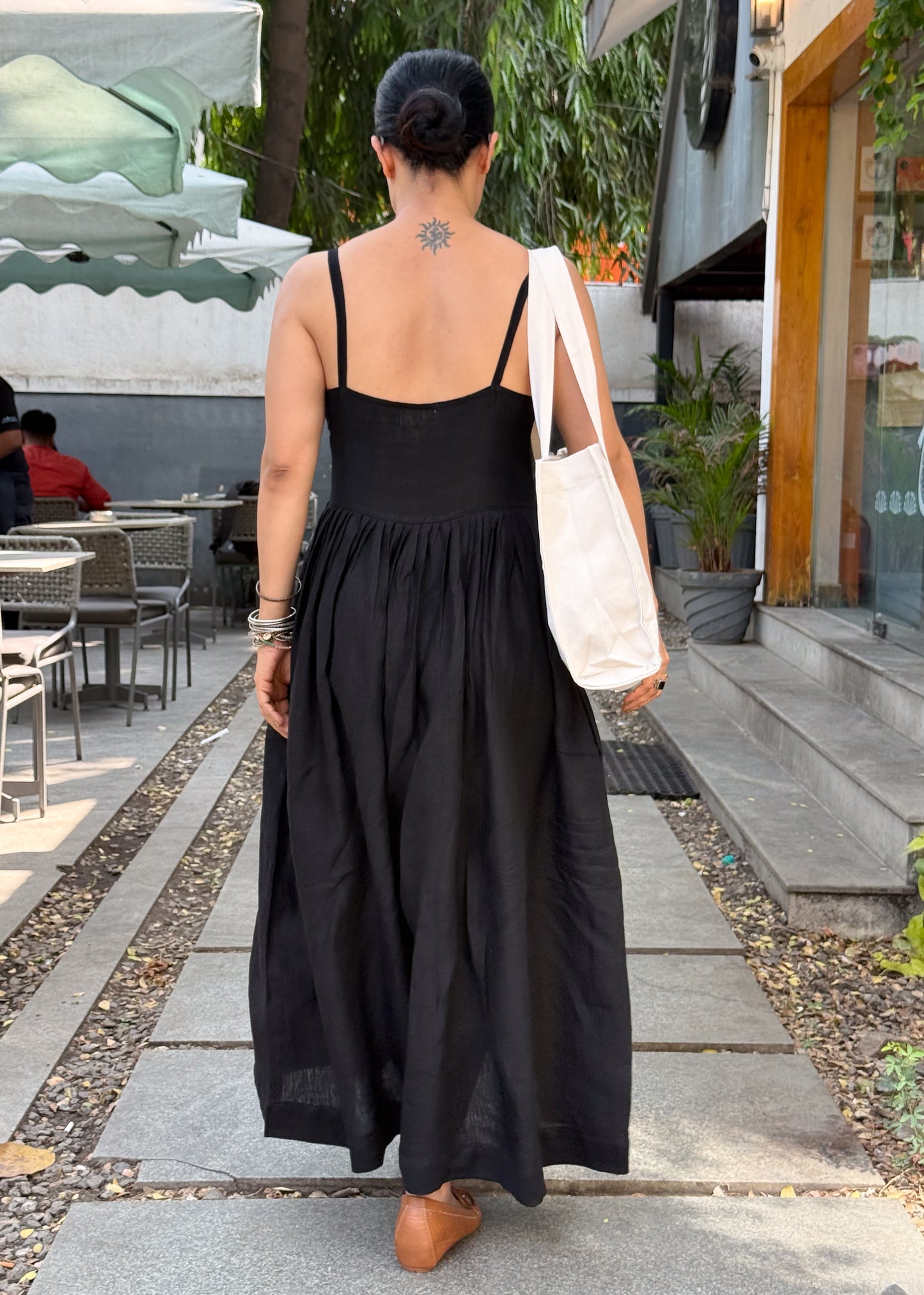 Handloom Linen By Linen Dress