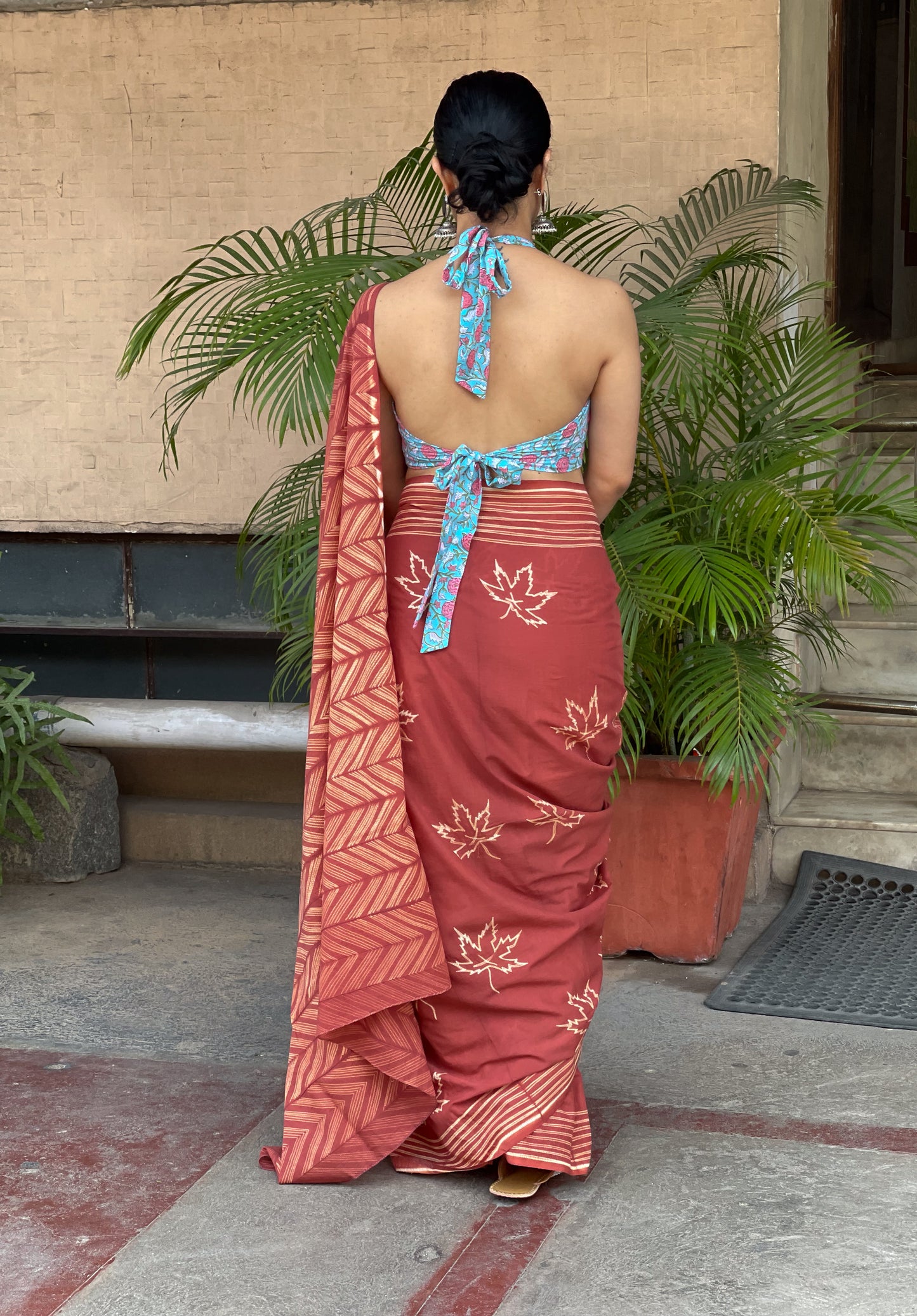 Mull Cotton Sarees in handmade shibori