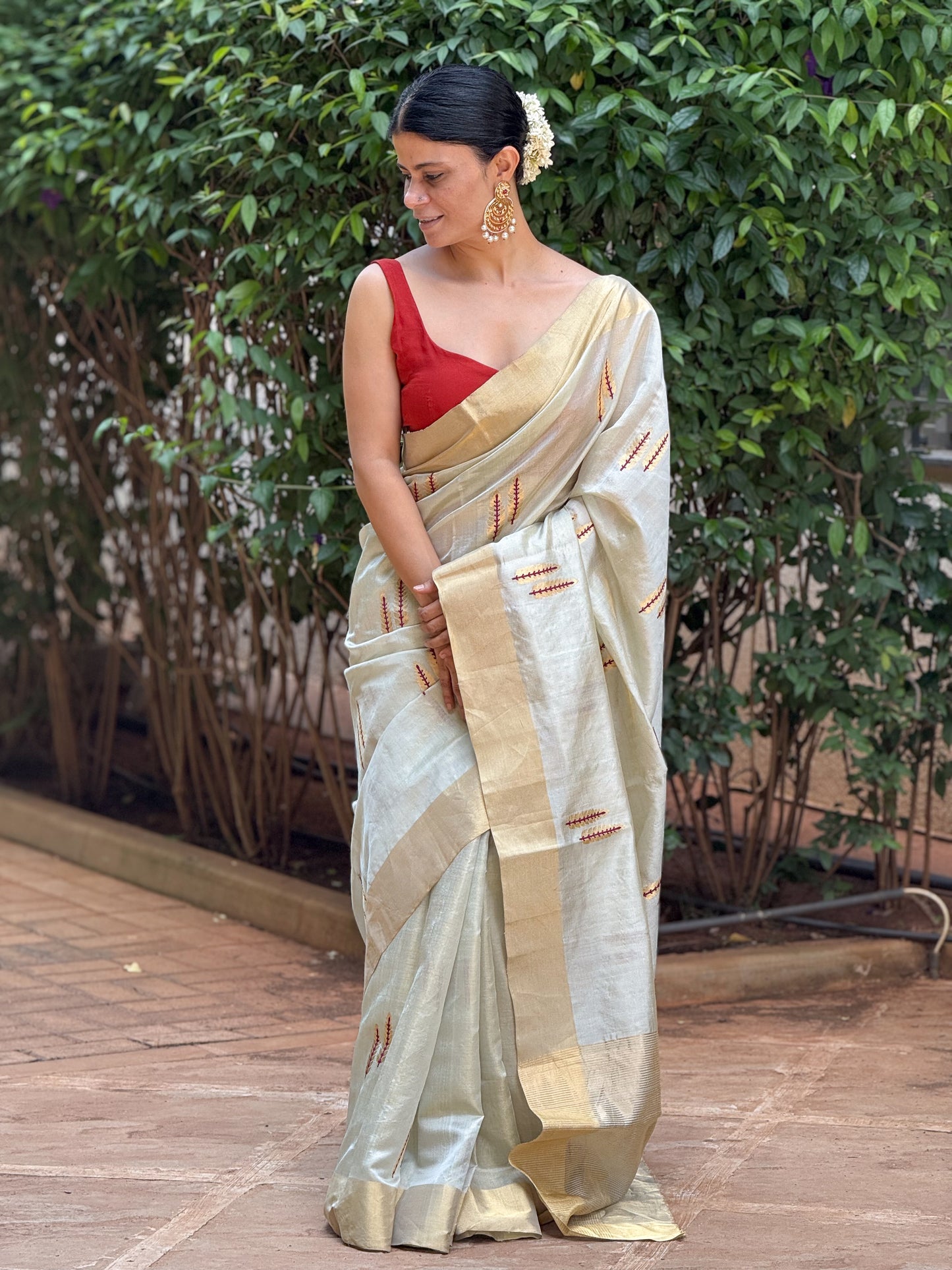 Handloom Tissue Silk Saree