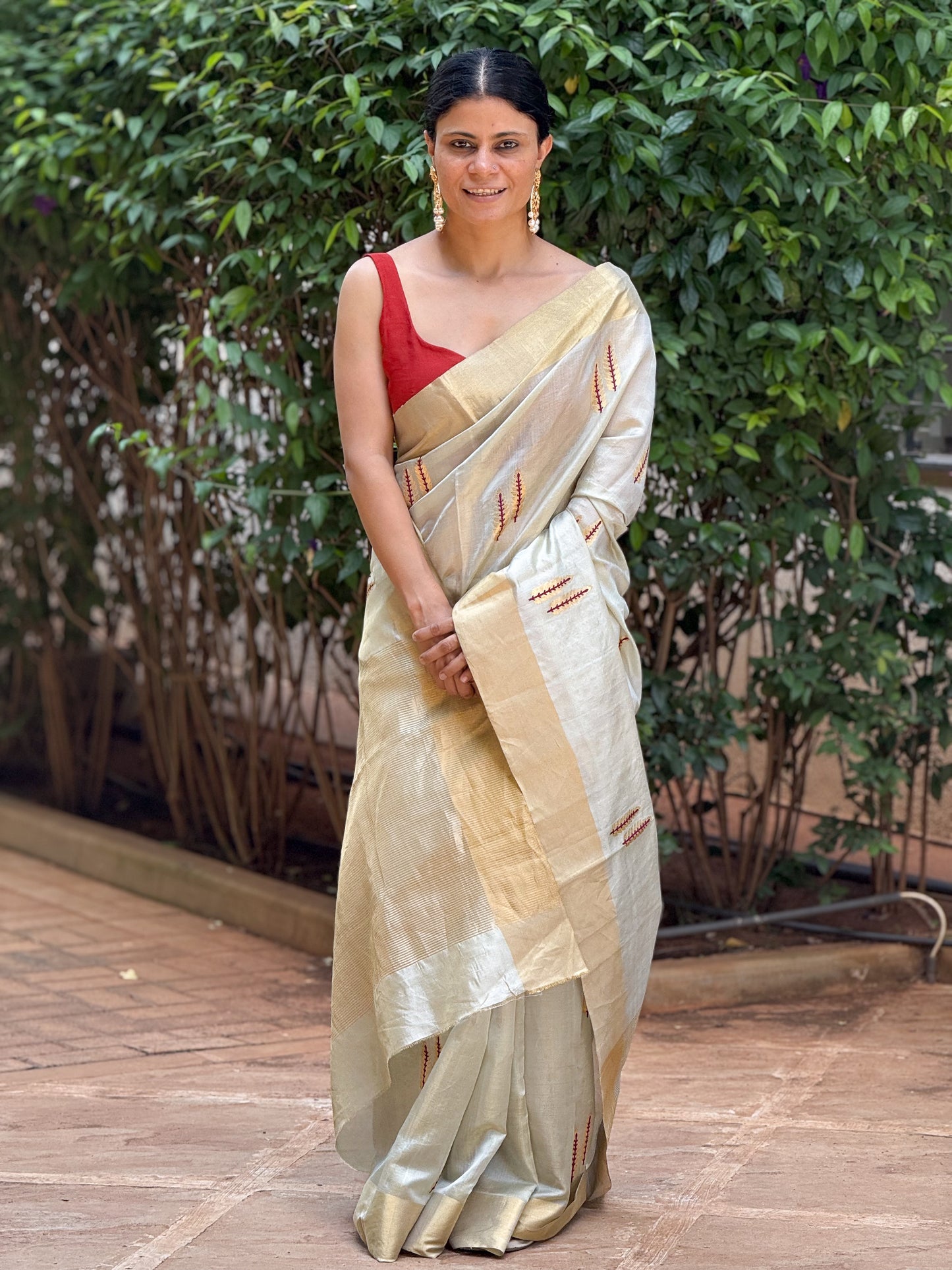 Handloom Tissue Silk Saree