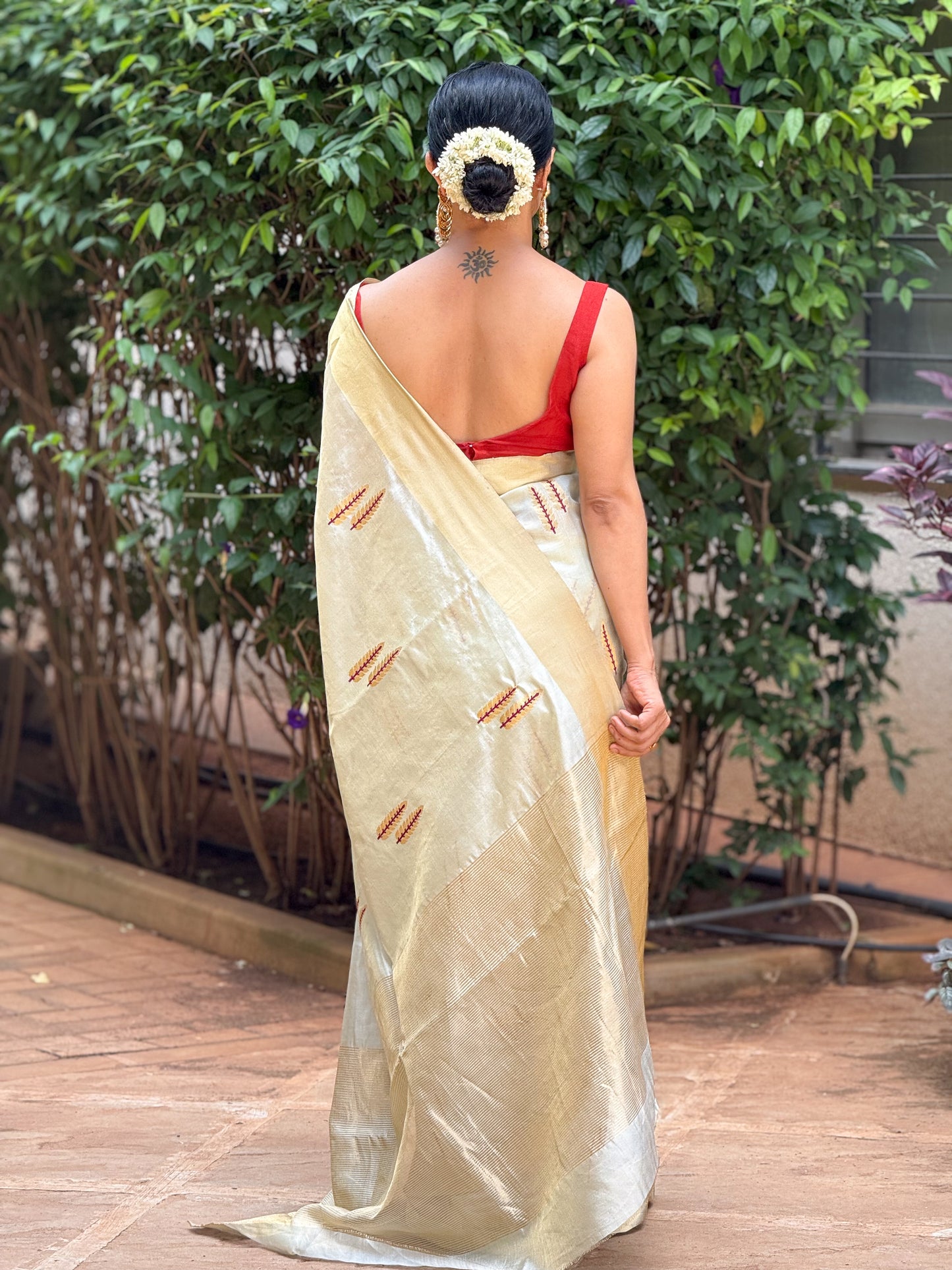 Handloom Tissue Silk Saree