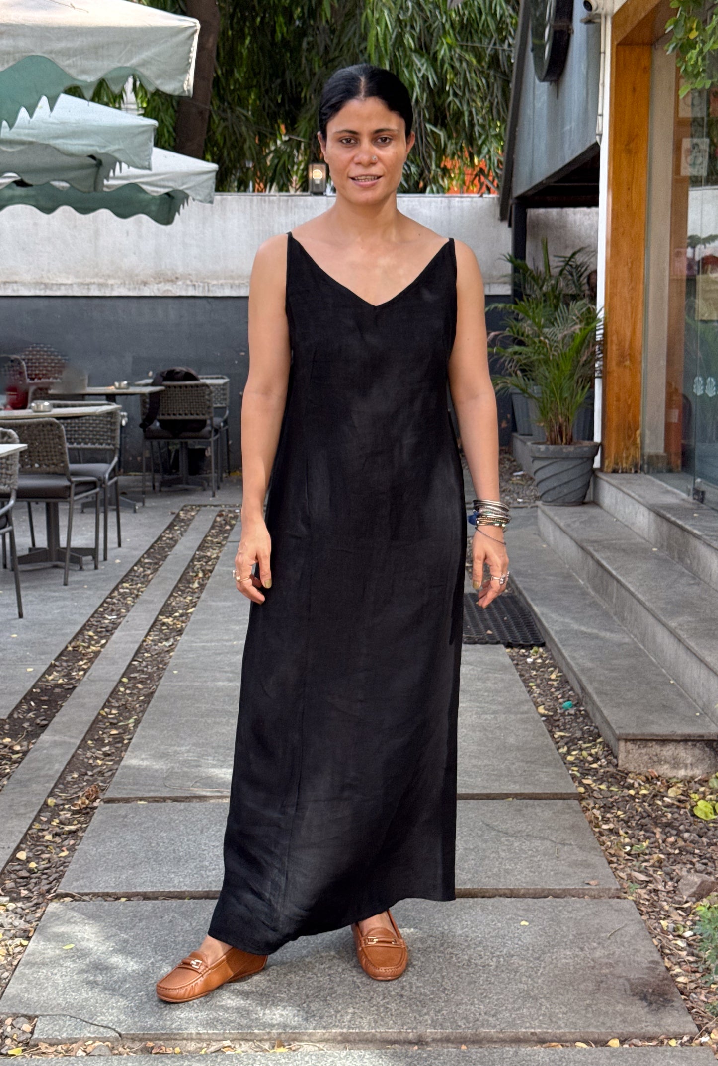 Handloom Linen By Linen Dress