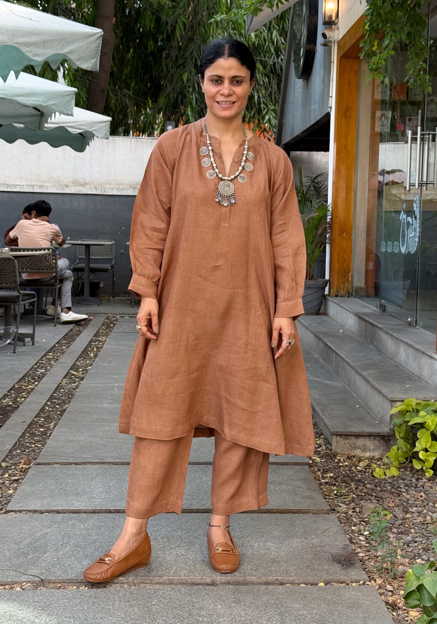 Handloom Linen By Linen Kurta