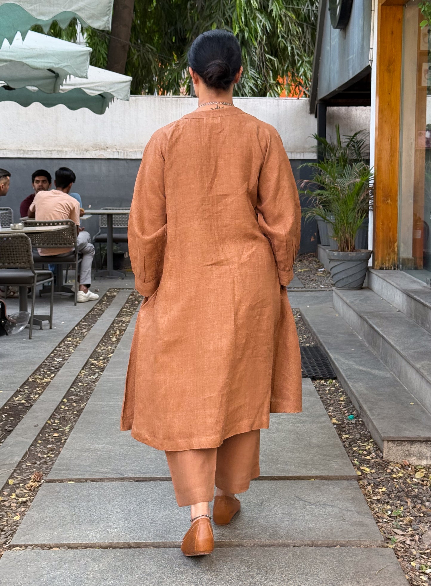 Handloom Linen By Linen Kurta