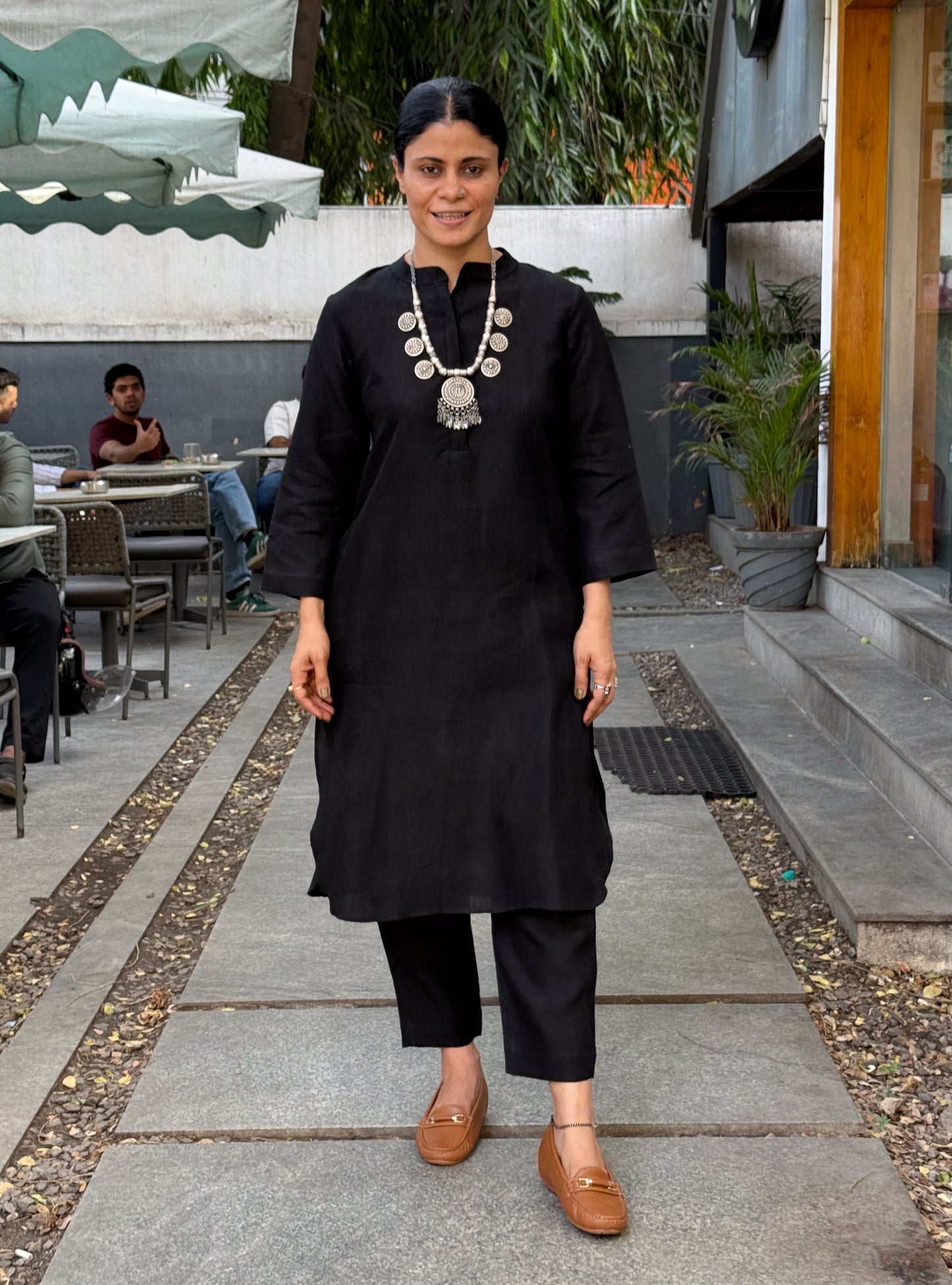 Handloom Linen By Linen Co Ord Set.