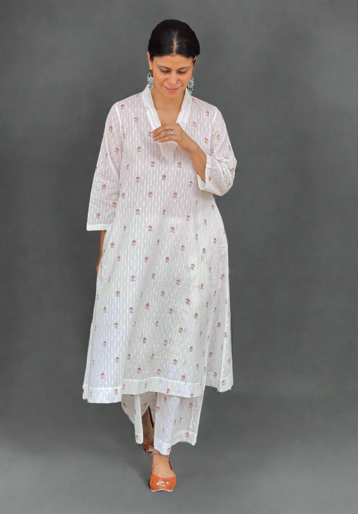 Handblock Printed Cotton Co-ord Set