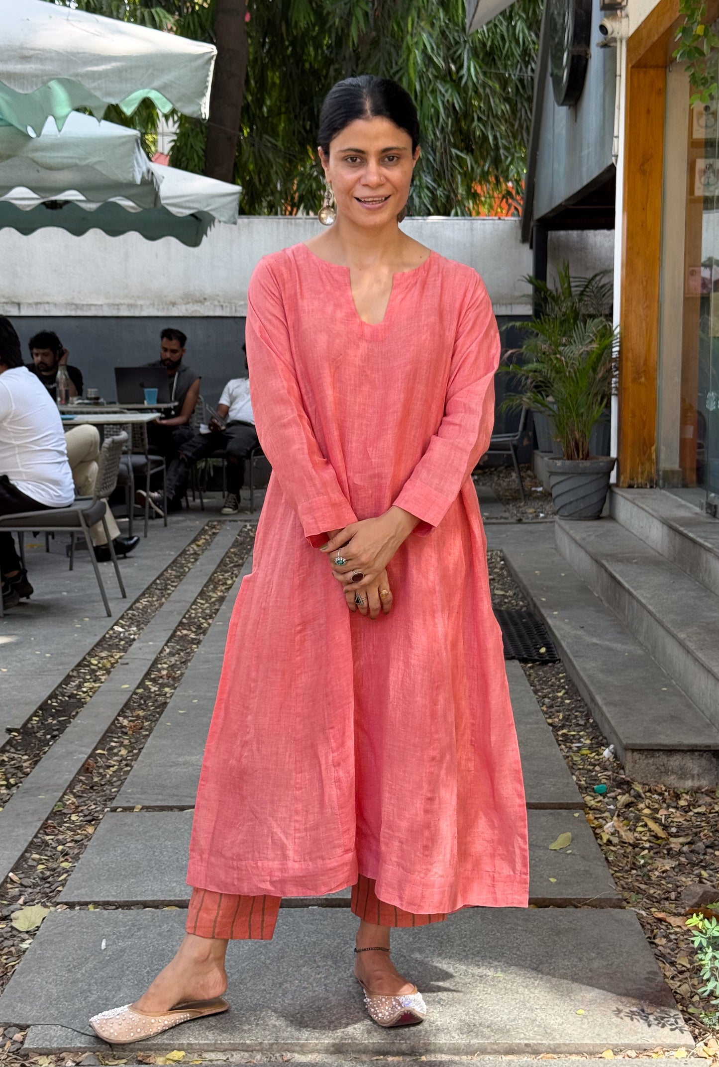 Handloom Linen By Linen Kurta