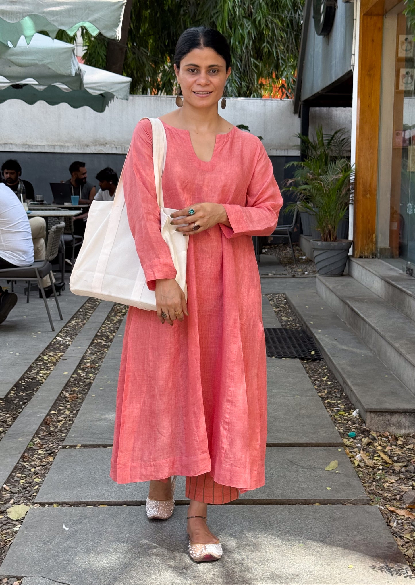 Handloom Linen By Linen Kurta