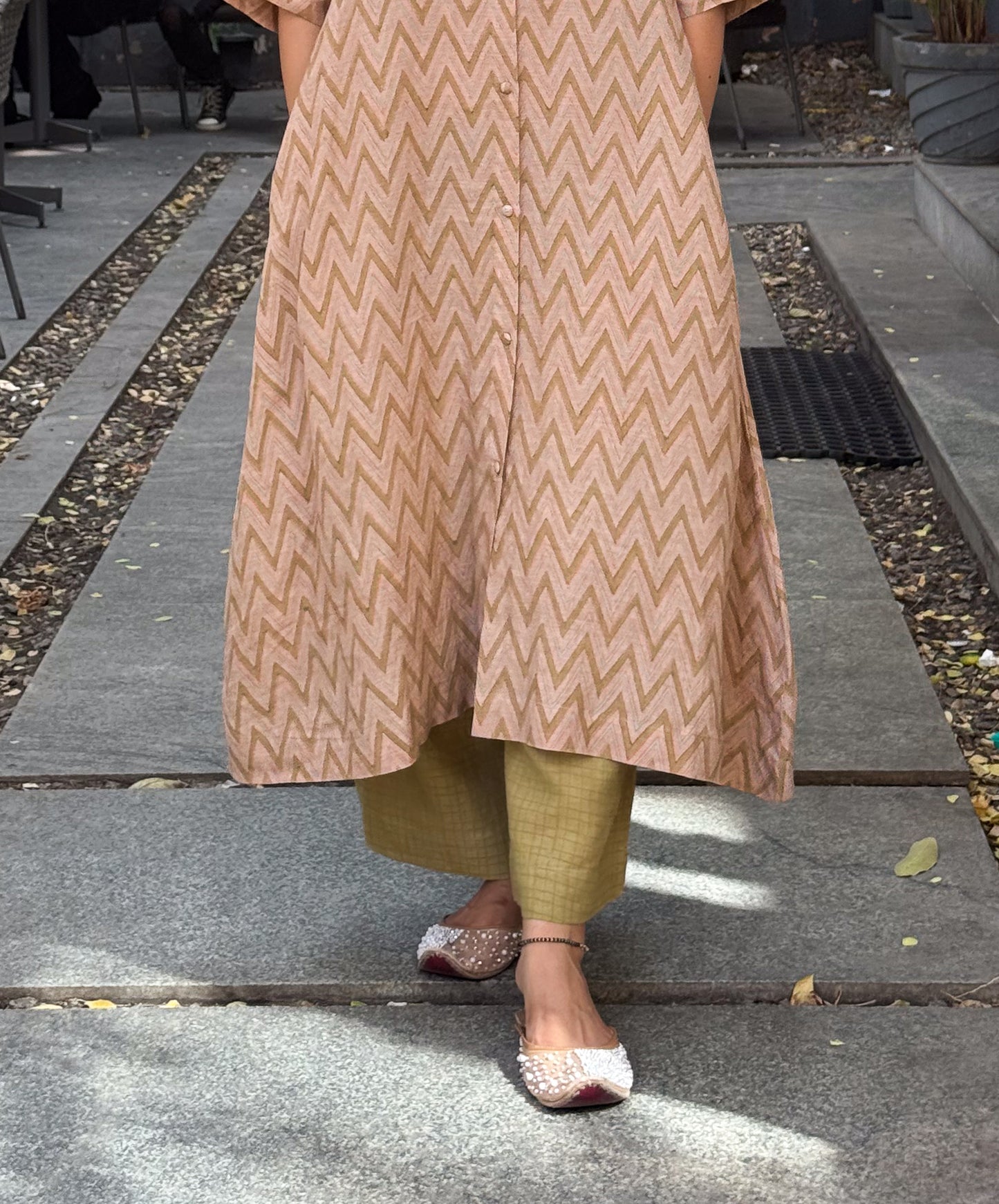 Handloom Linen By Linen Handblock Printed Pant
