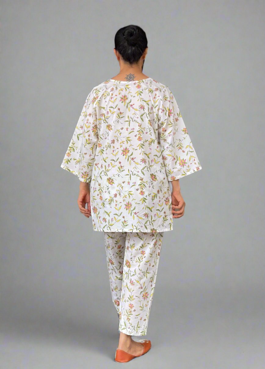 Handblock Printed Cotton Co-ord Set