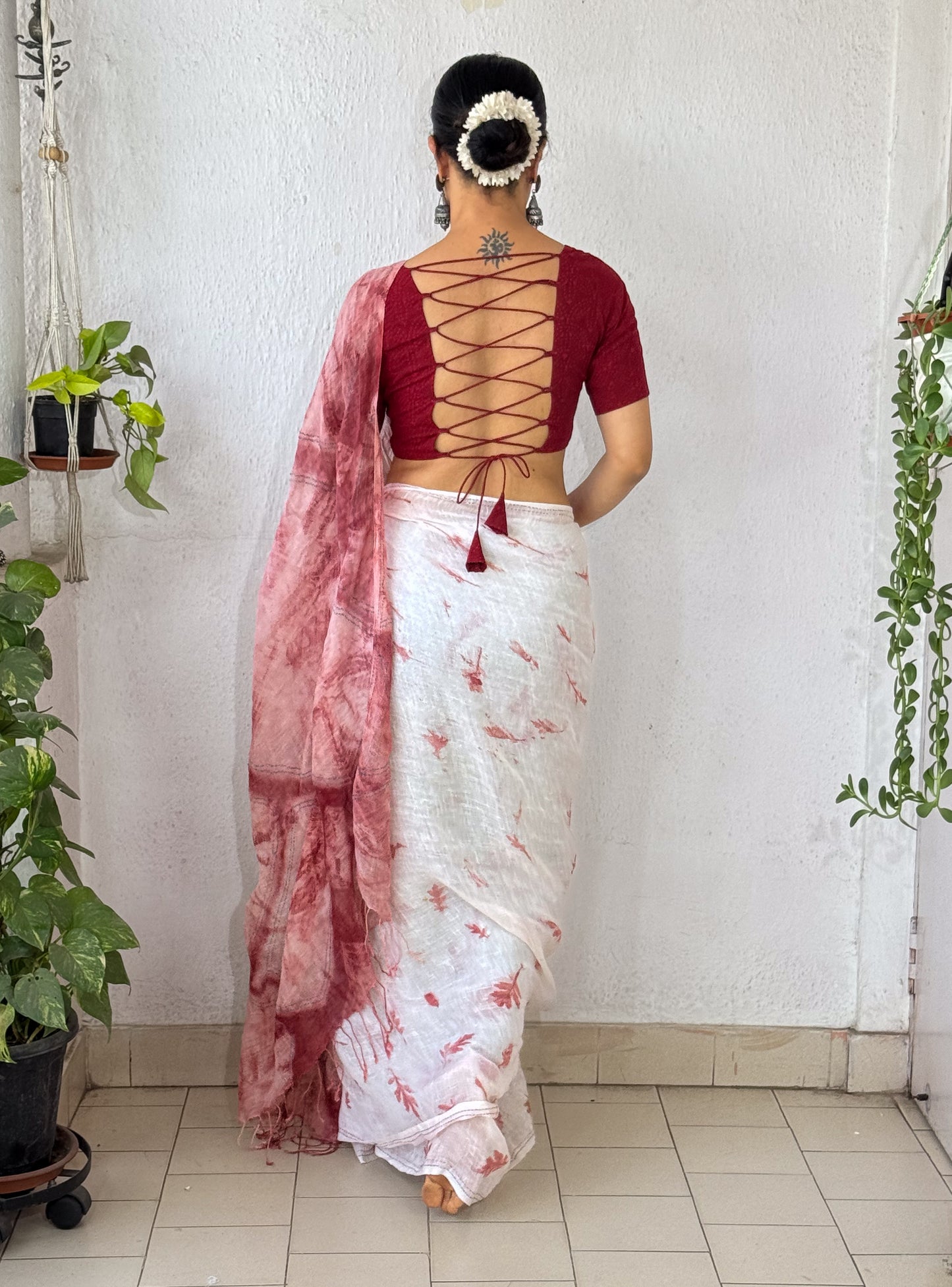 Handmade and Handblock Printed Cotton Blouse