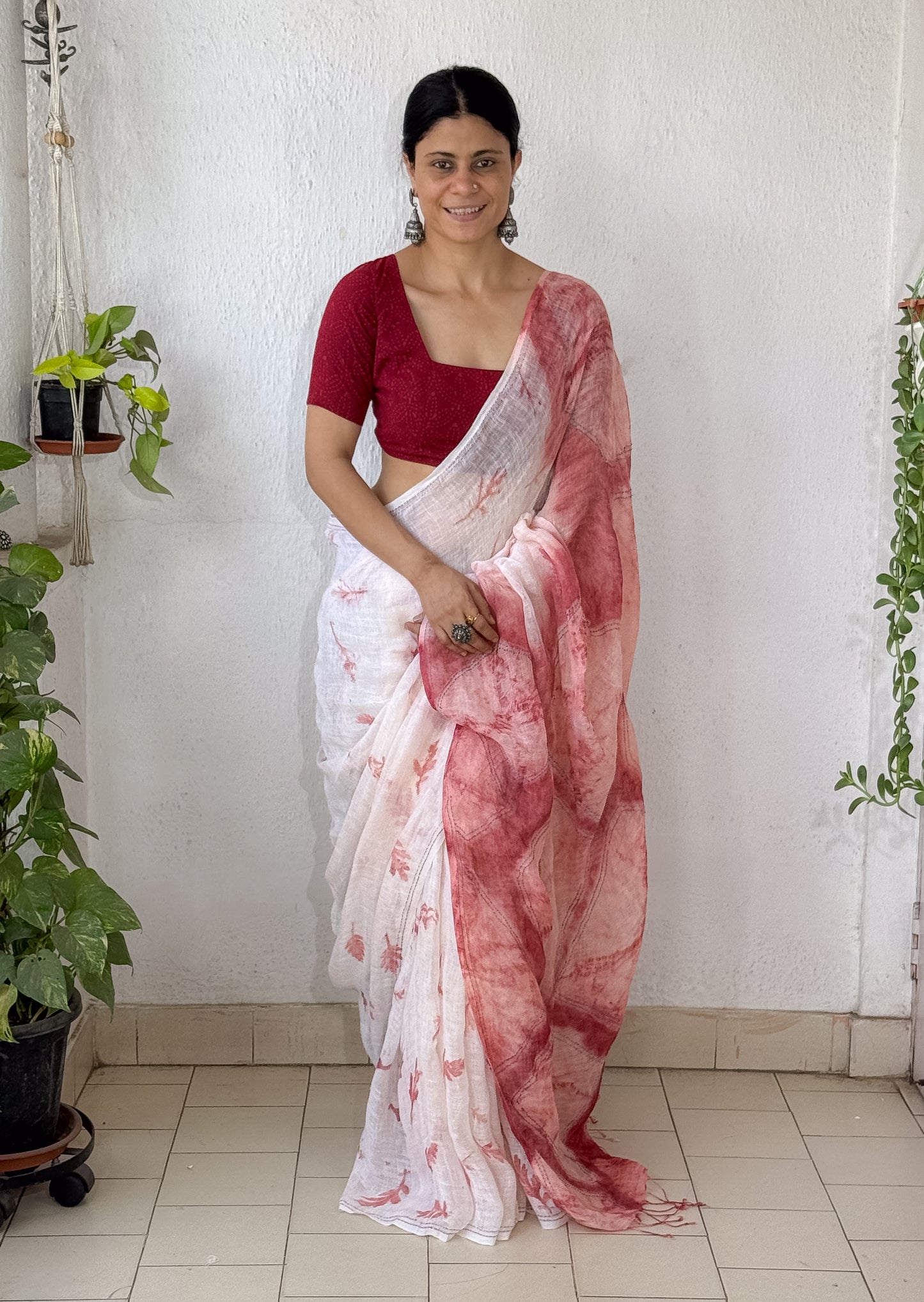 Handmade and Handblock Printed Cotton Blouse