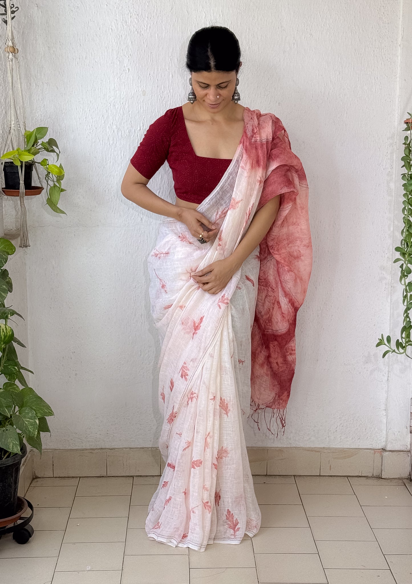 Handmade and Handblock Printed Cotton Blouse