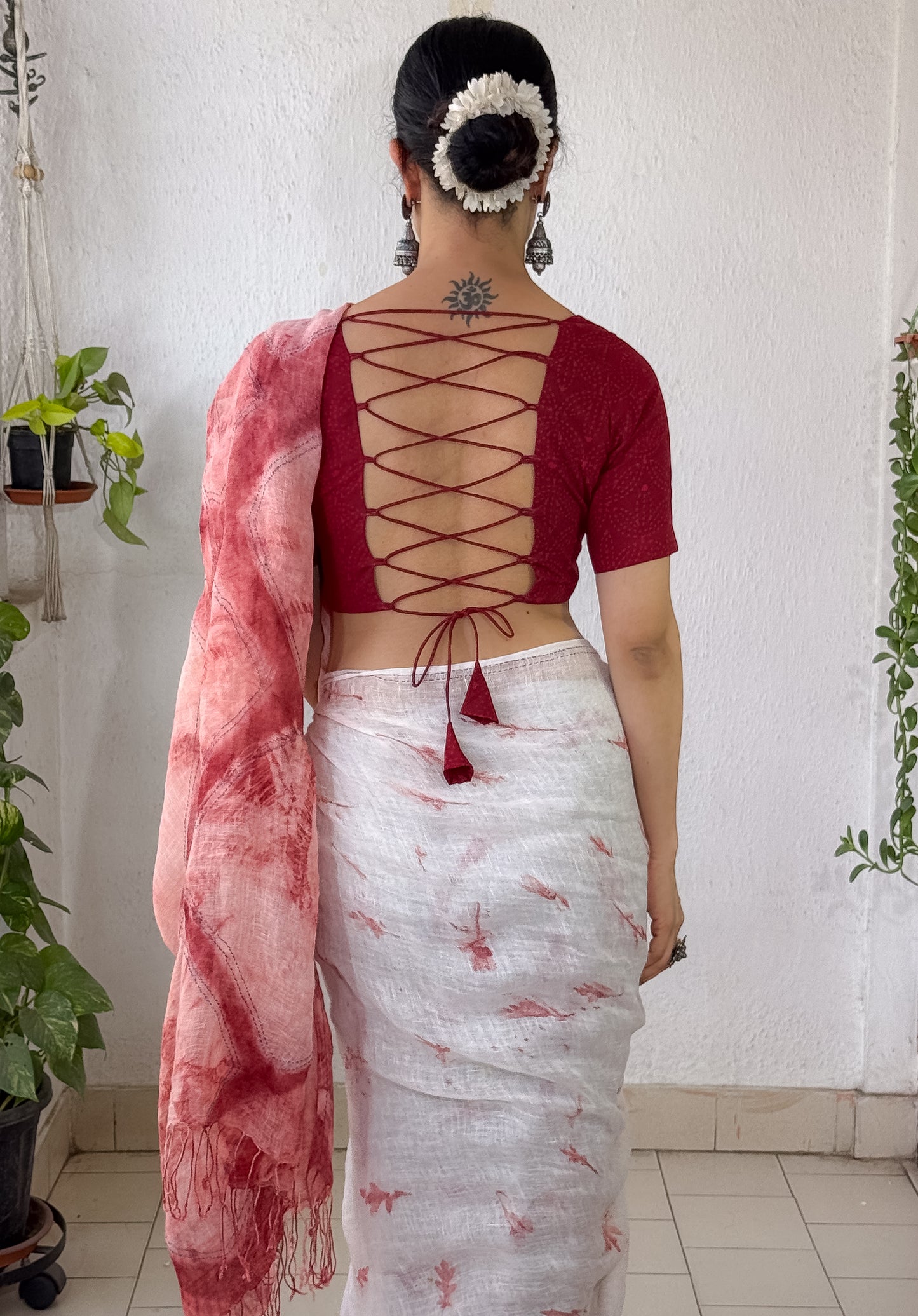 Handmade and Handblock Printed Cotton Blouse