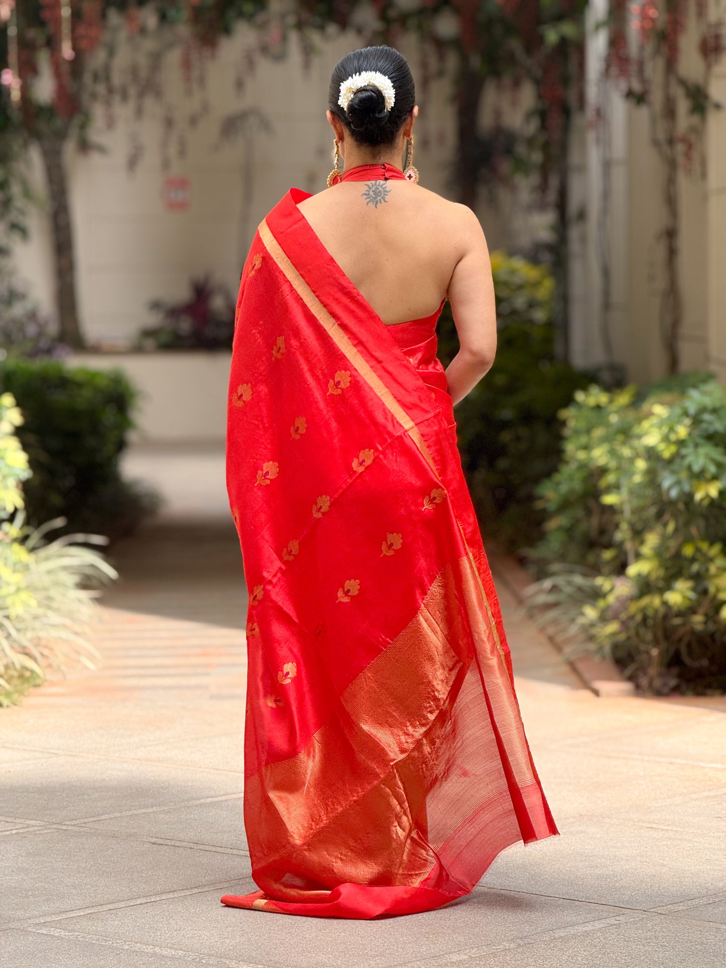 Handloom Chanderi Silk Saree