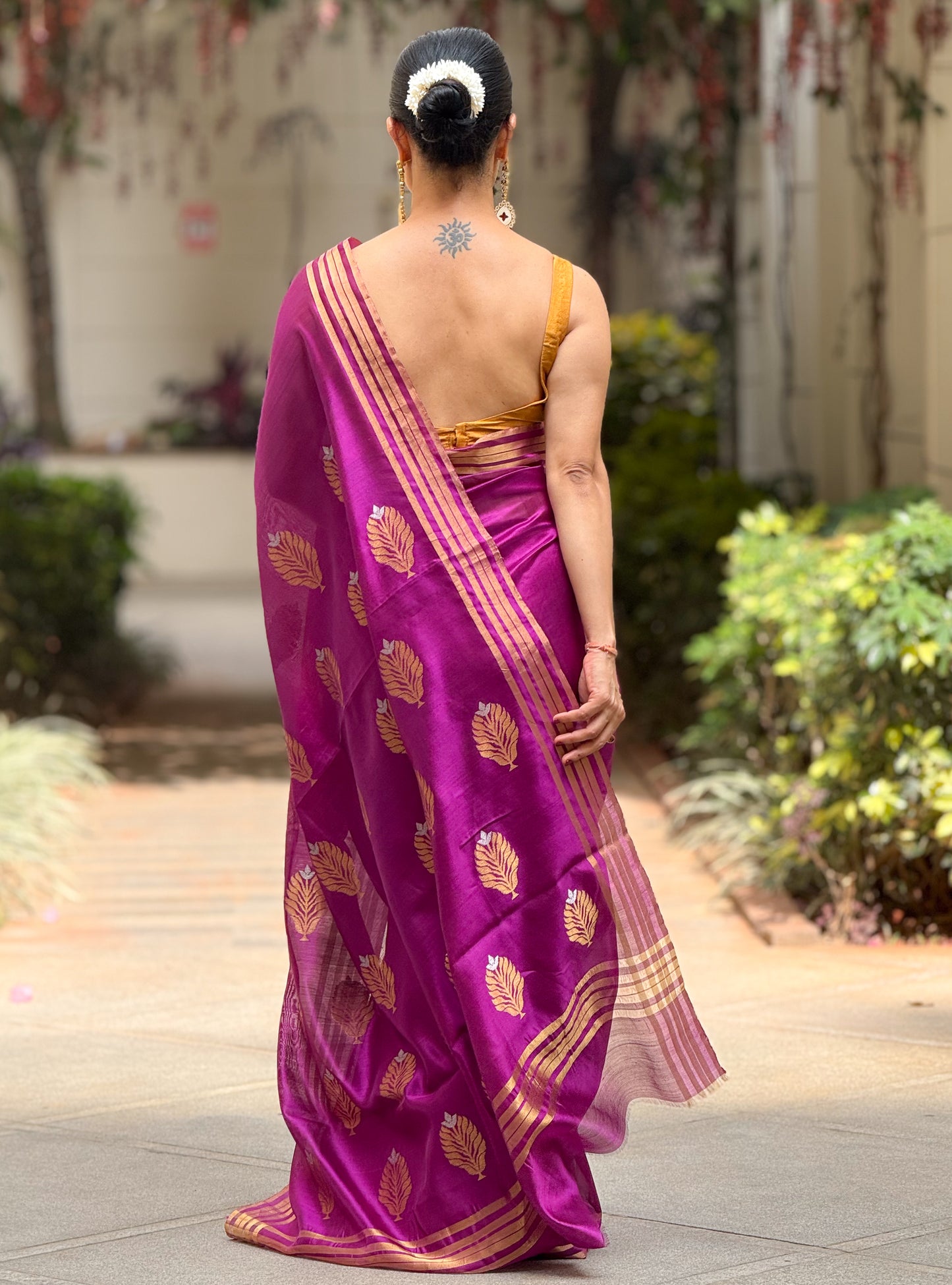 Handloom Chanderi Silk Saree