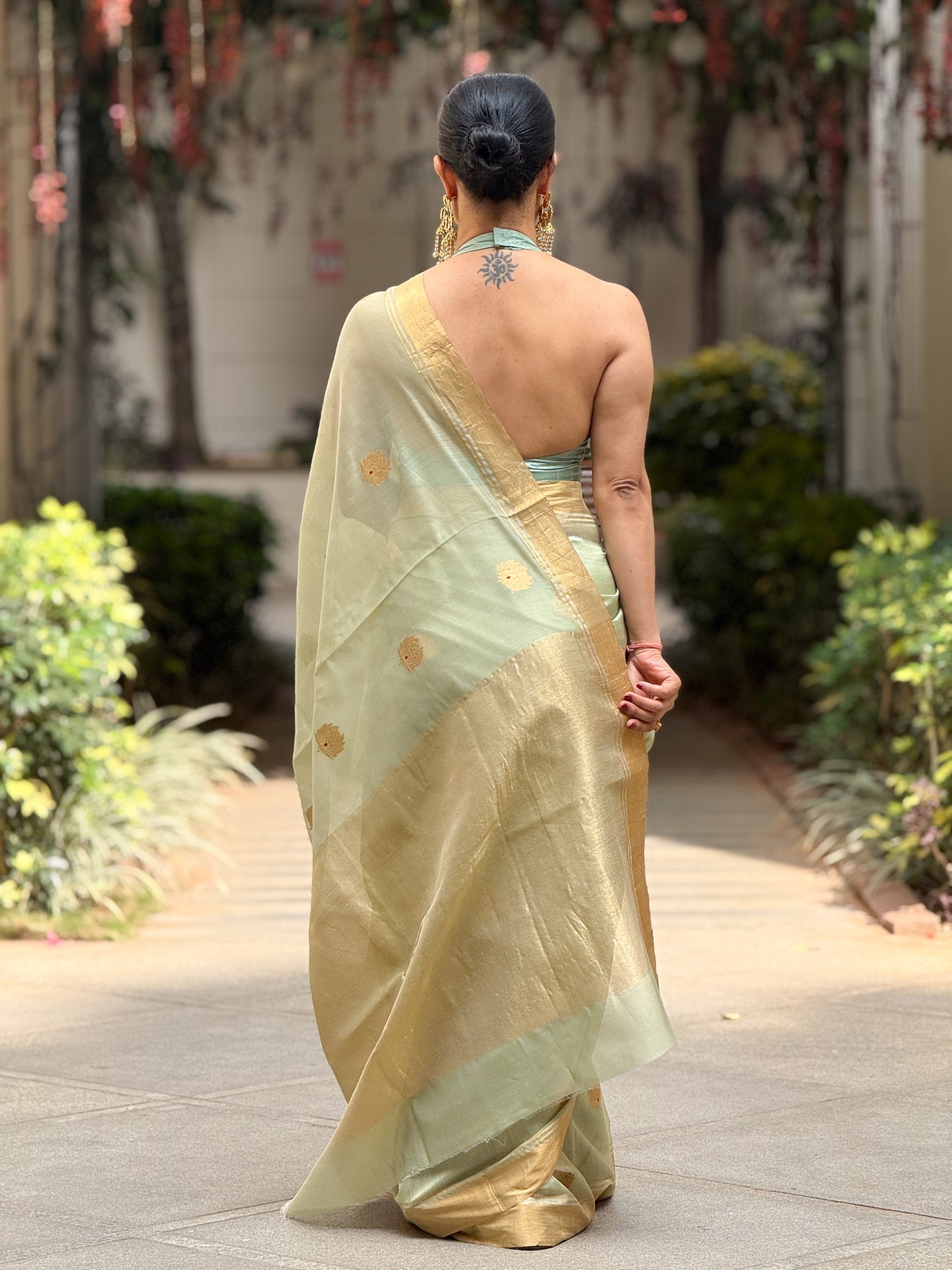 Handloom Chanderi Silk Saree