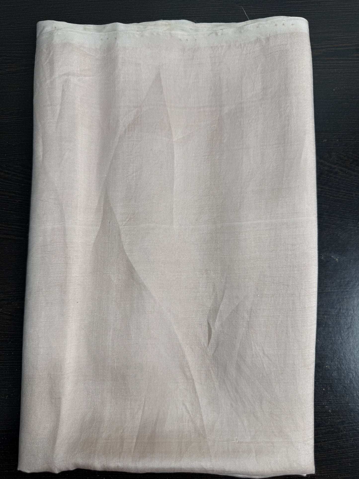 Handloom Hand Block Printed & Hand Embroidered Mulberry Silk Saree