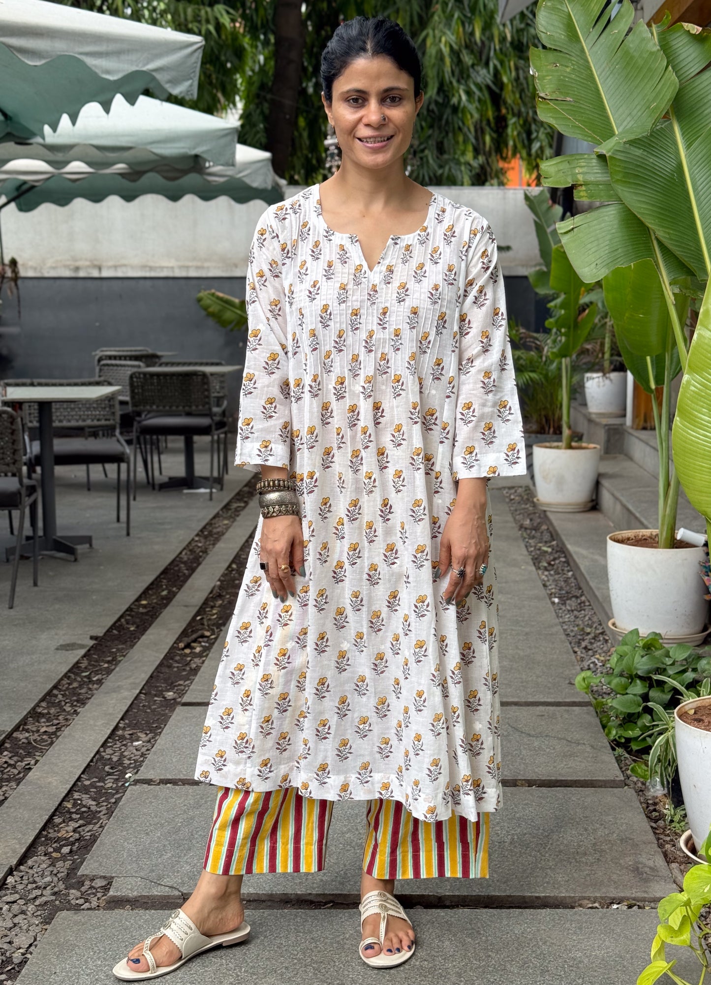 Handblock Printed Handloom Cotton Pant