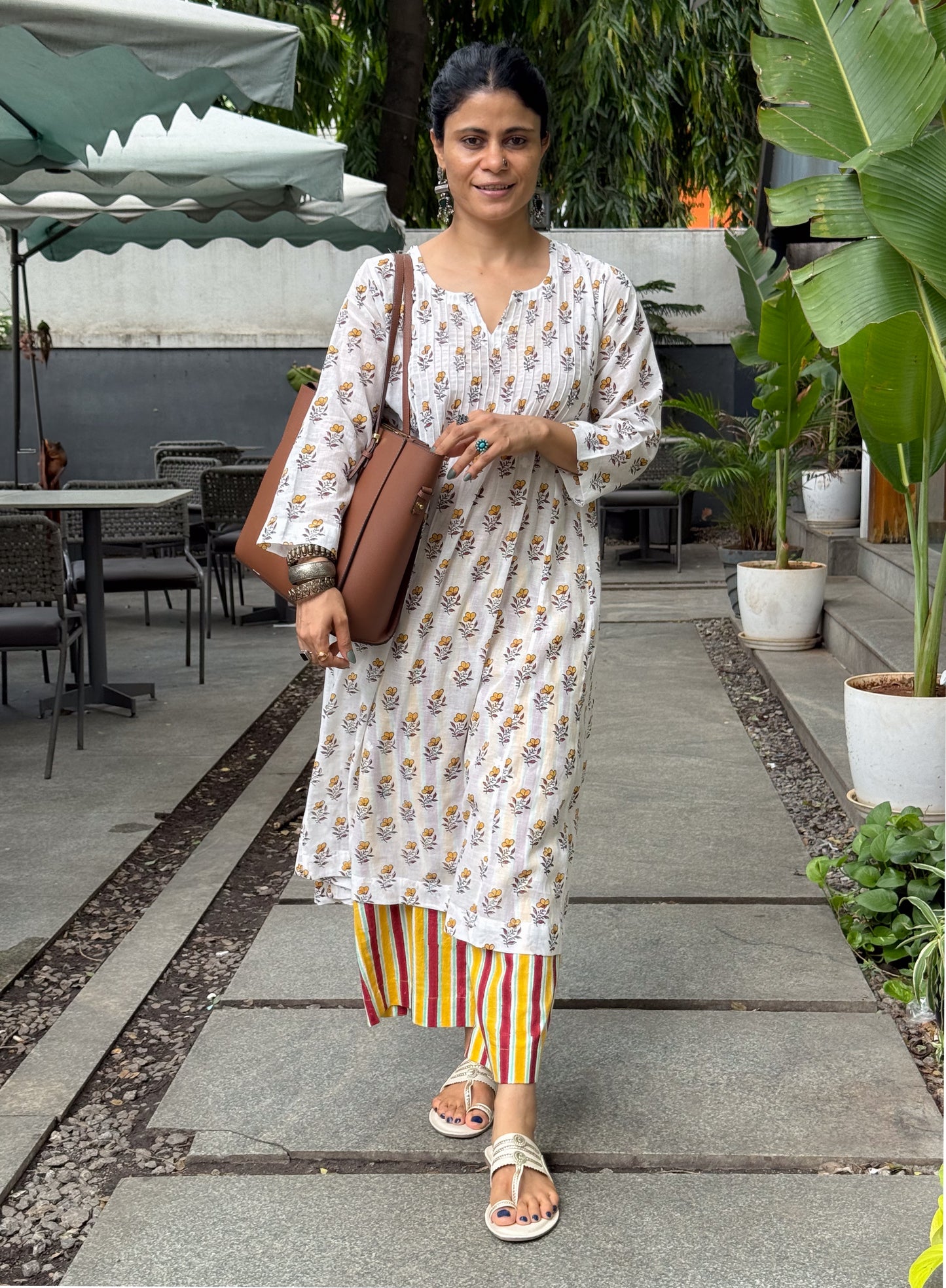 Handblock Printed Handloom Cotton Pant